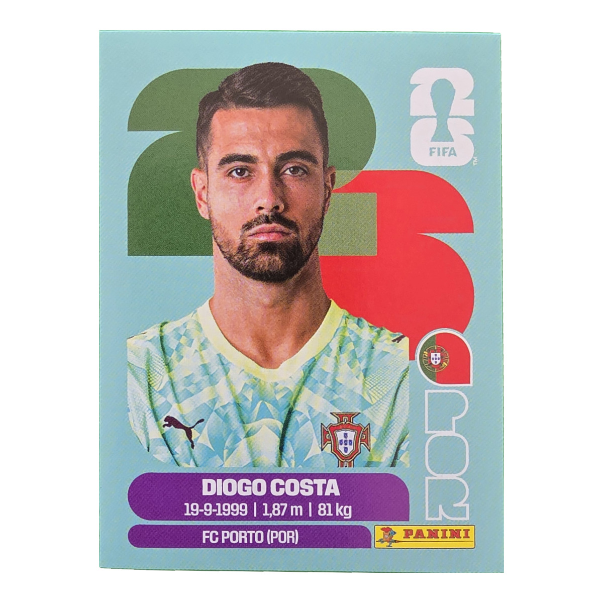 Diogo Costa - Portugal, FIFA WM 2026, Nr. POR2