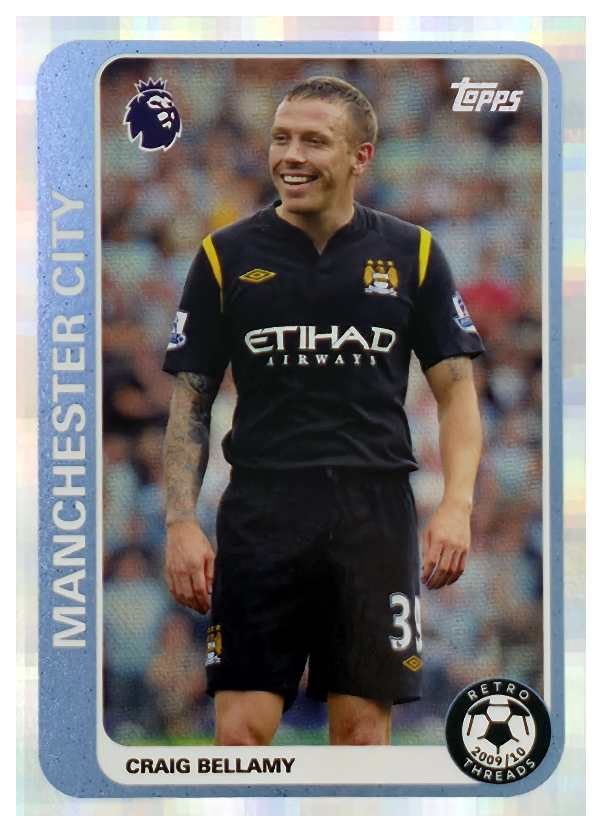 Craig Bellamy - Topps Flagship Premier League Retro Threads 2026-27, Nr. RT 19 – Insert (Art.-Nr. SG109447)