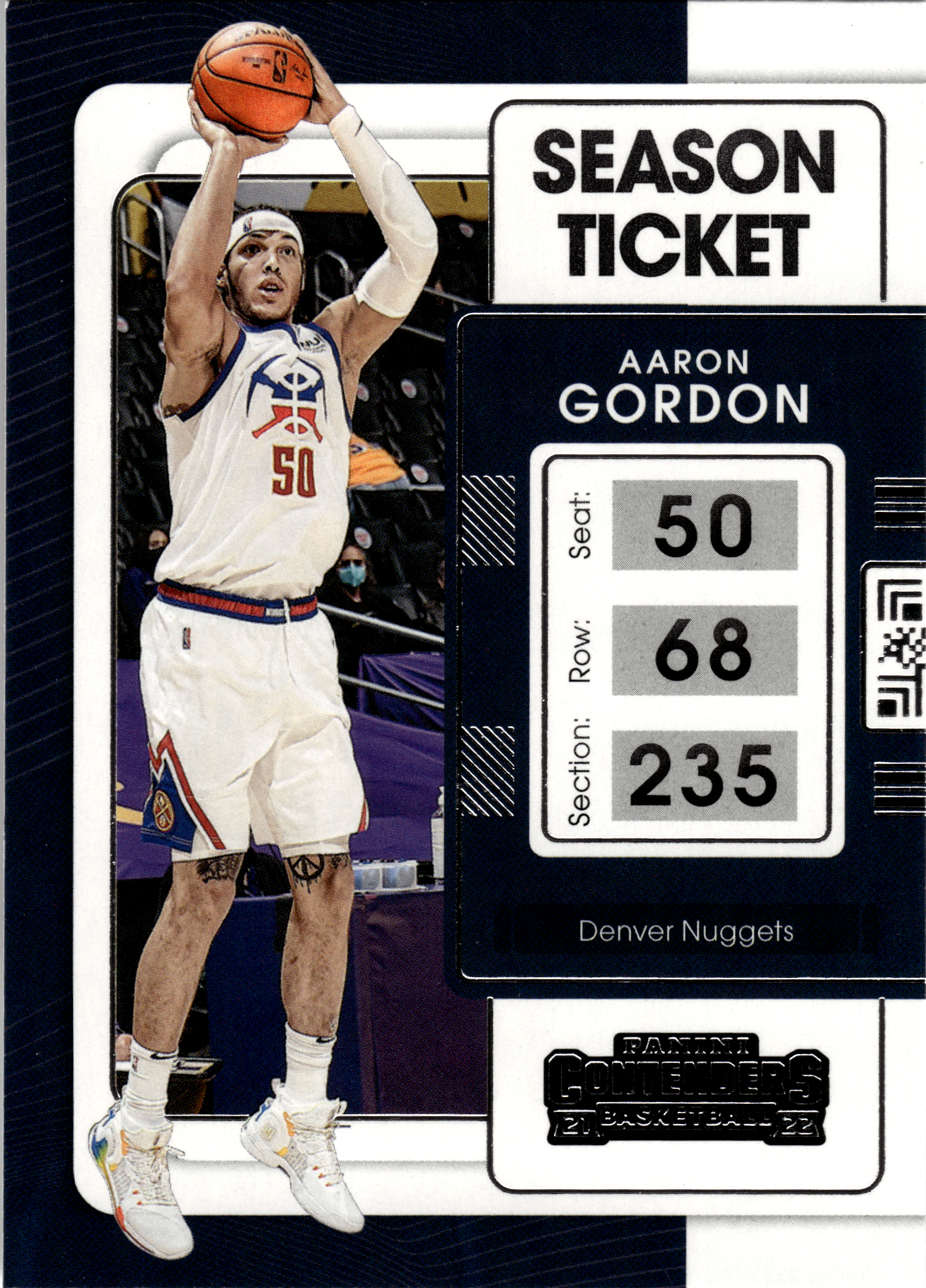 Aaron Gordon - Panini Contenders Season Ticket 2021-22, Nr. 58 (Art.-Nr. SG103553)