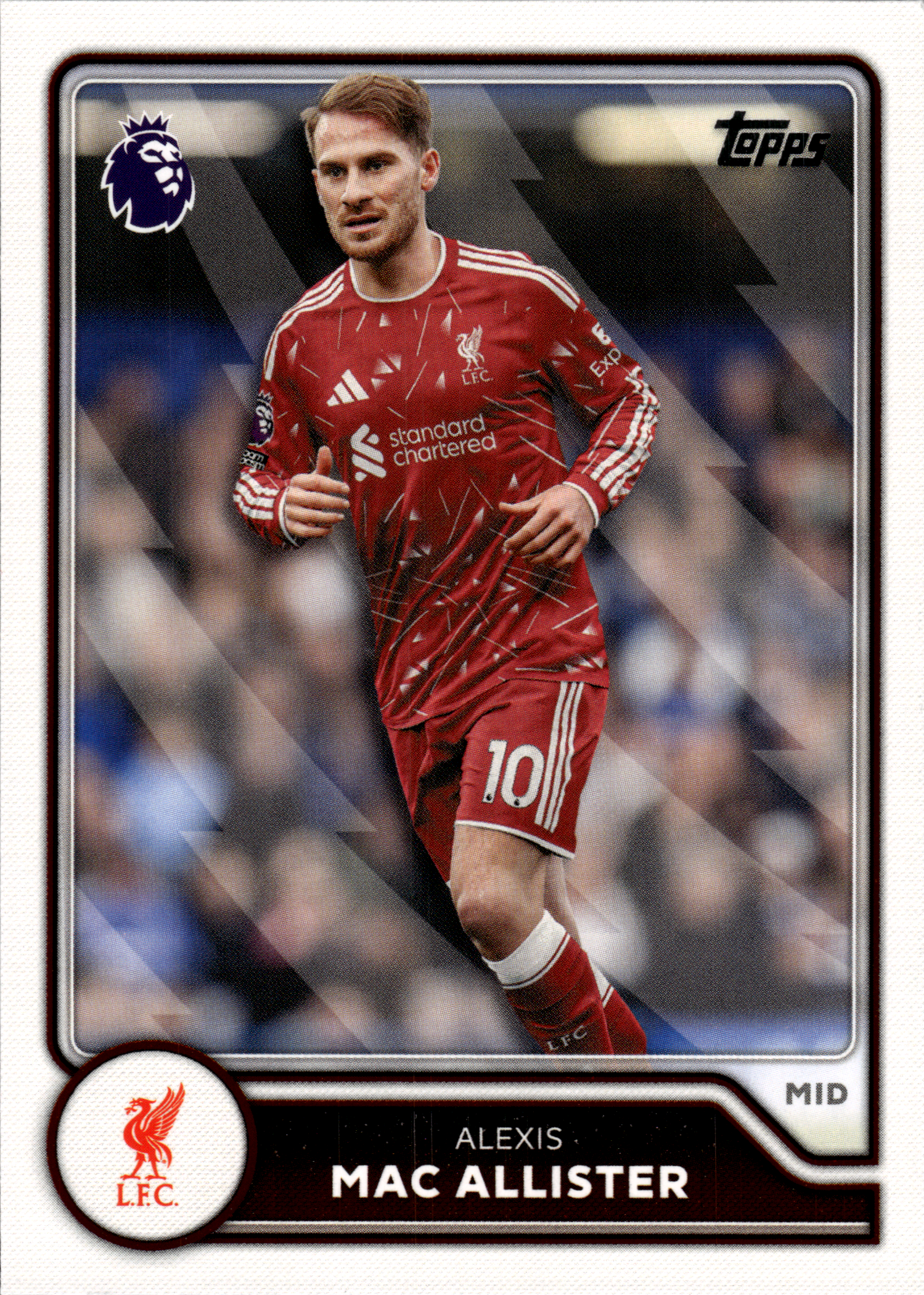 Alexis Mac Allister - Topps Flagship Premier League Base Set 2026-27, Nr. 167 (Art.-Nr. SG105324)