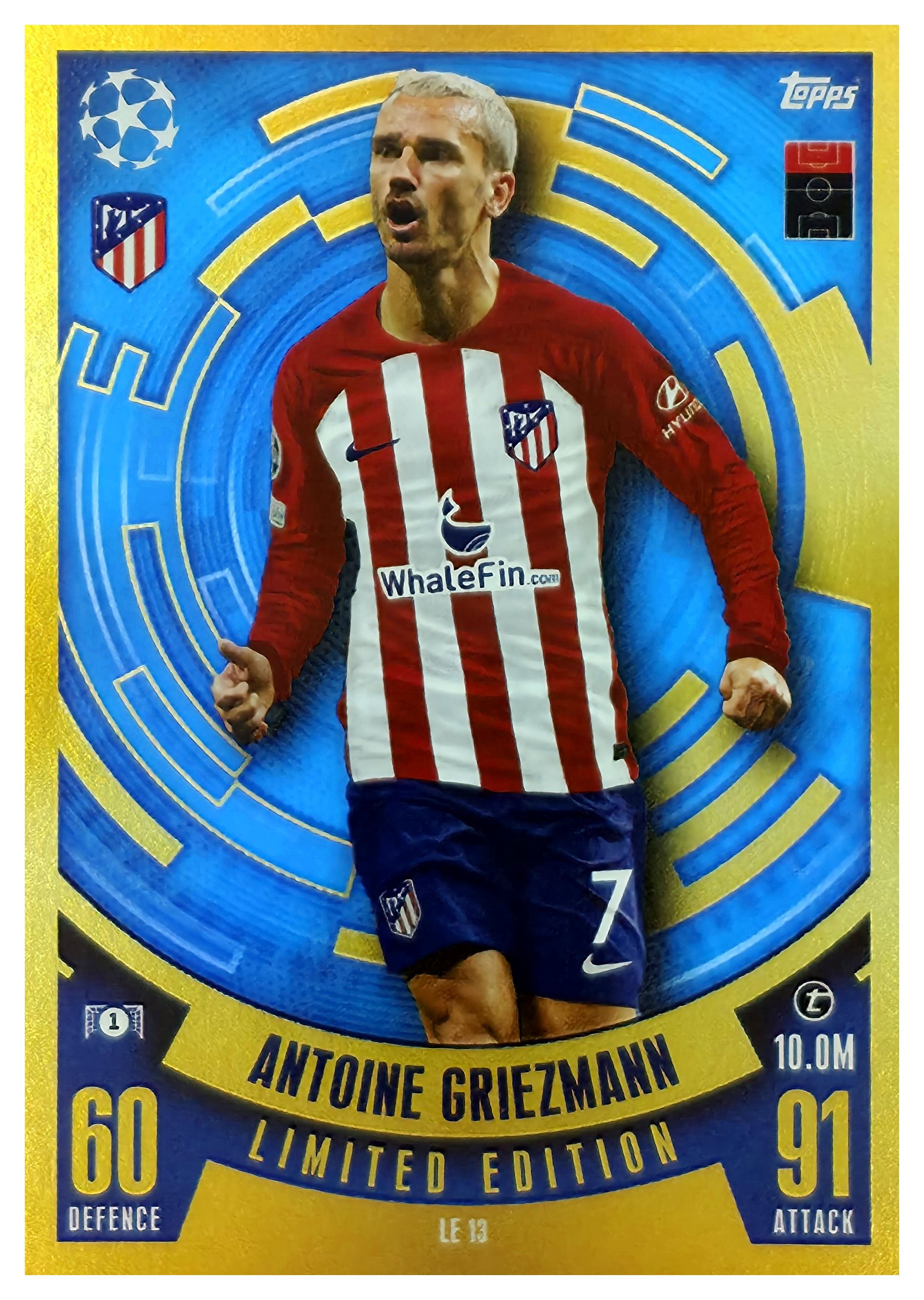Antoine Griezmann - Topps Match Attax UEFA Club Competitions Limited Edition 2023-24, Nr. LE 13 (Art.-Nr. SG106431)