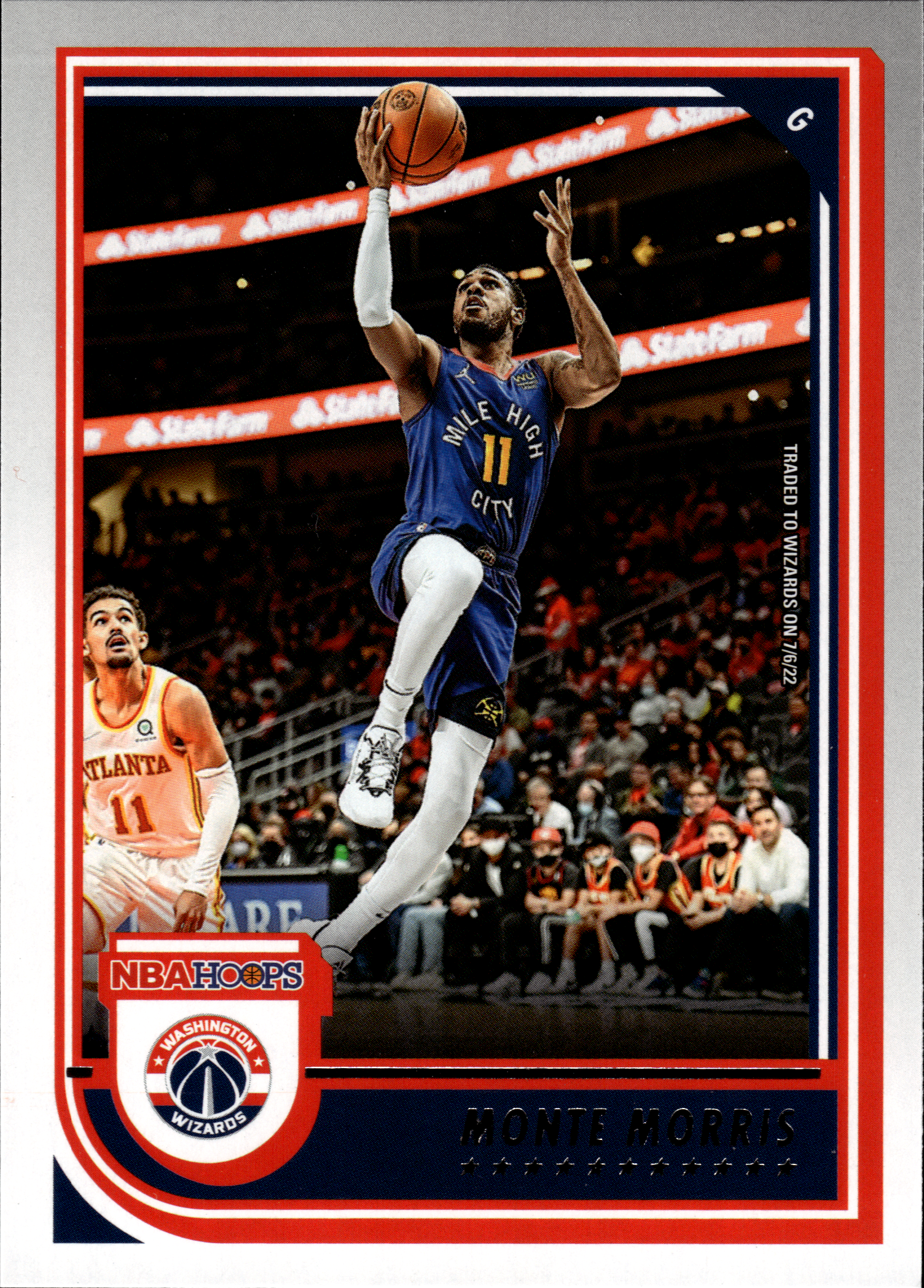 Monte Morris - Panini Hoops Base Set 2022-23, Nr. 190 (Art.-Nr. SG103064)