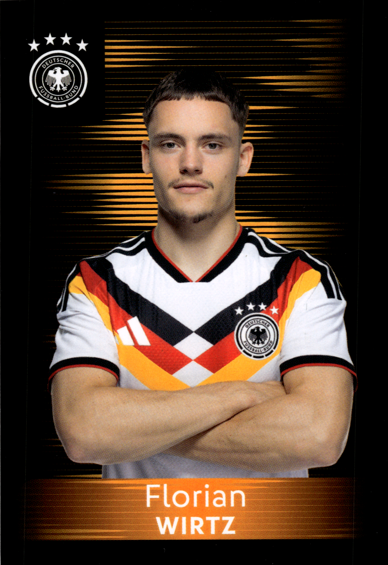 Florian Wirtz - Panini FIFA World Cup DFB-Sammelkarten 2026, Nr. 22 (Art.-Nr. SG102507)
