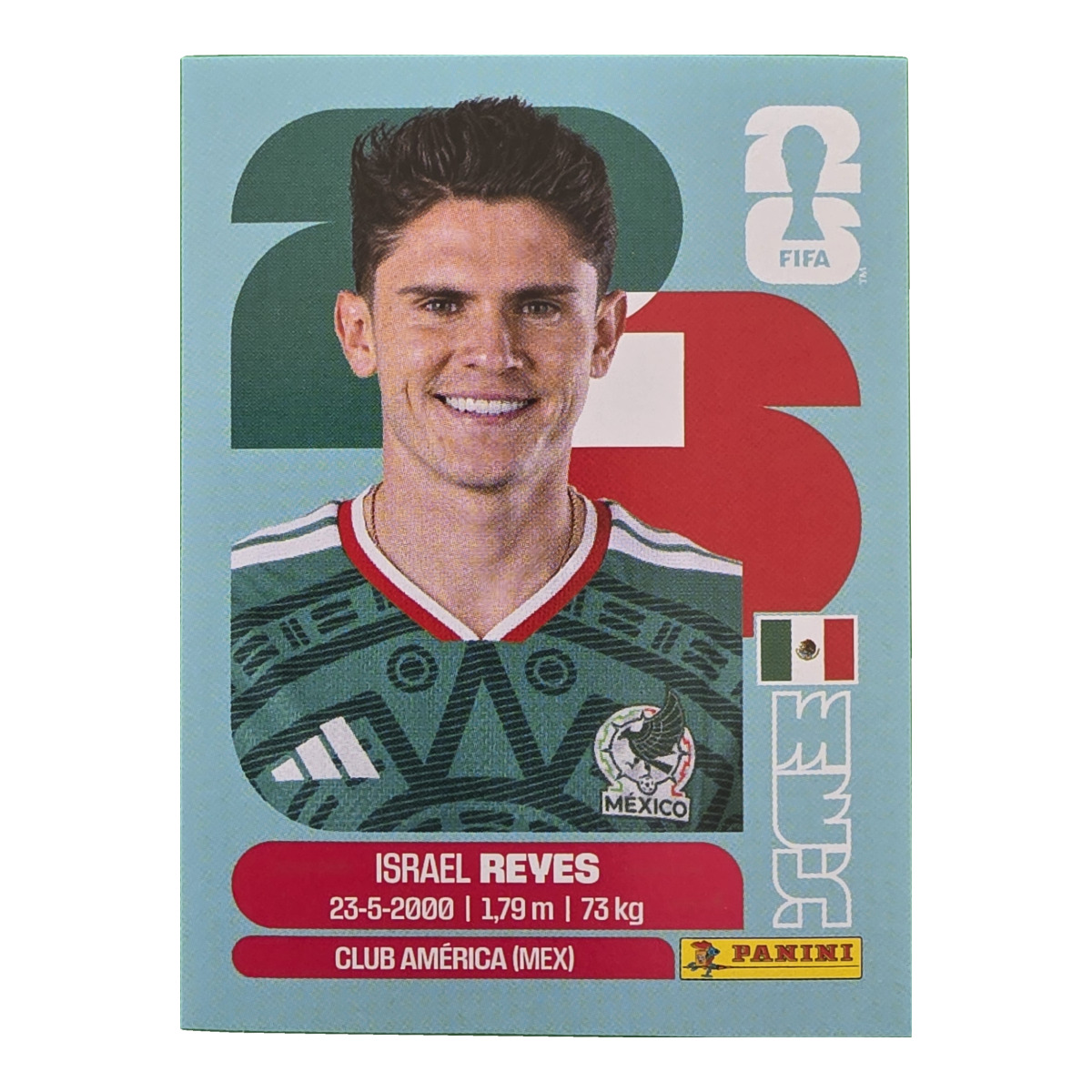 Israel Reyes - Mexiko, FIFA WM 2026, Nr. MEX7