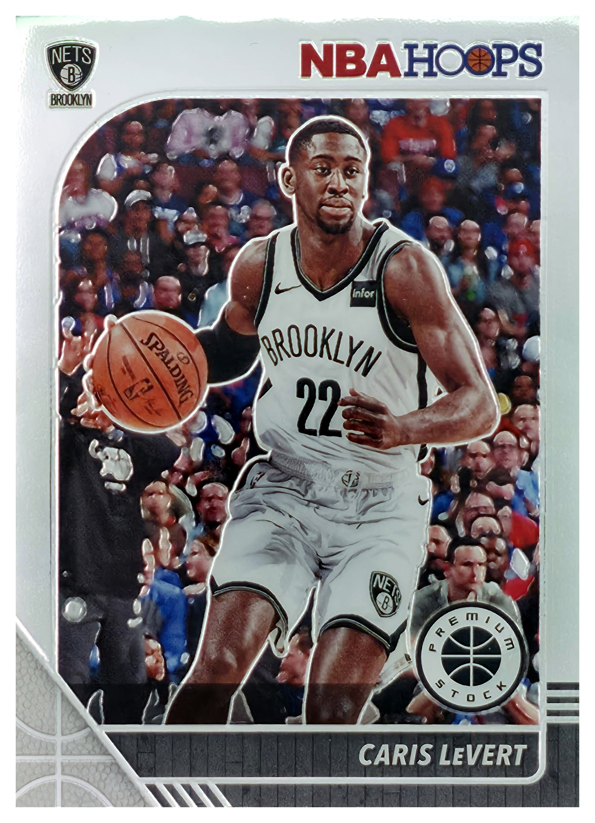 Caris LeVert - Panini Hoops Premium Stock Base Set 2019-20, Nr. 15 (Art.-Nr. SG106969)