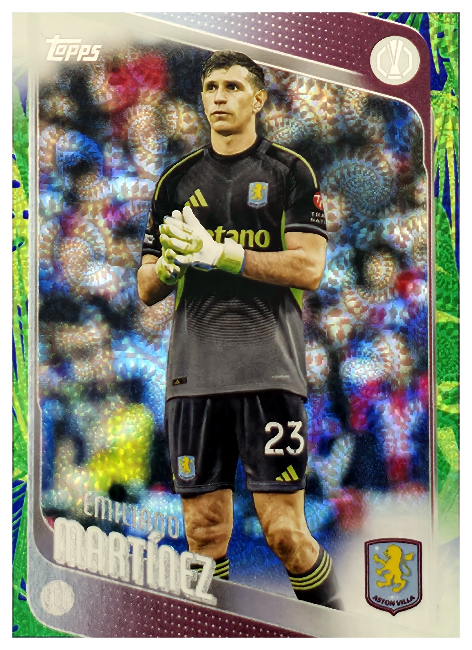 Emiliano Martínez - Topps UEFA Club Competitions Base Set 2025-26, Nr. 75 – Diamante (Art.-Nr. SG110763)