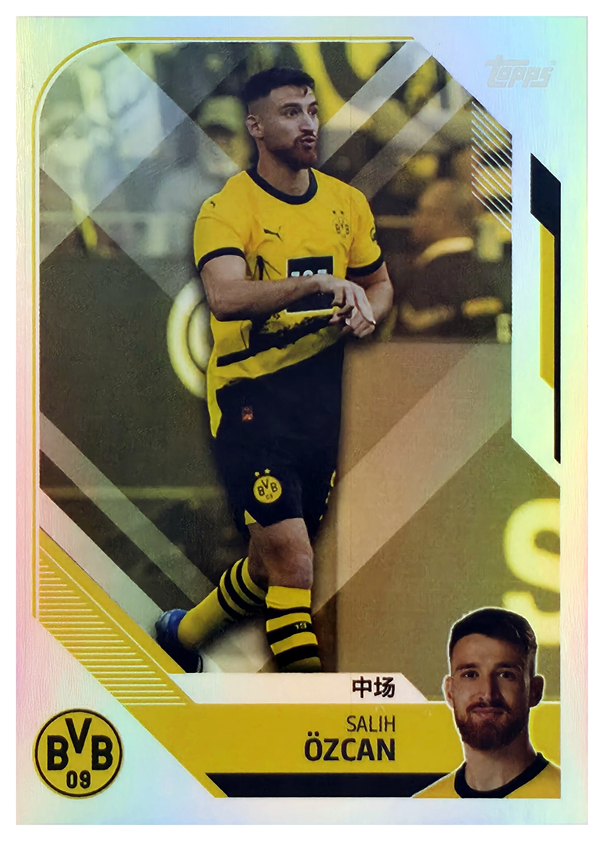 Salih Özcan - Topps Borussia Dortmund Team Set China Edition Base Set 2023-24, Nr. BVBC-13 (Art.-Nr. SG110726)