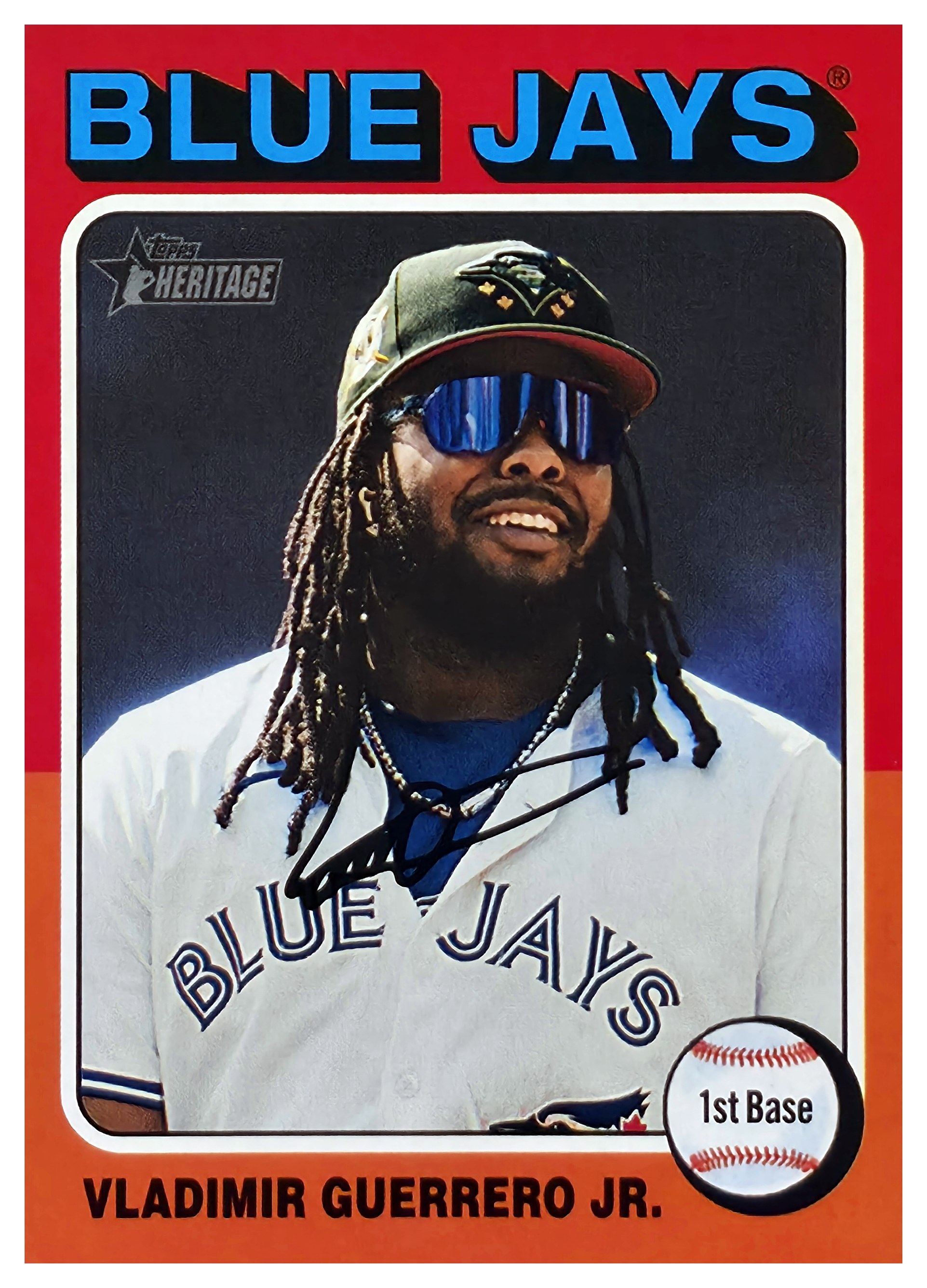 Vladimir Guerrero Jr. - Topps Heritage High Number Base Set 2024, Nr. 508 (Art.-Nr. SG108755)