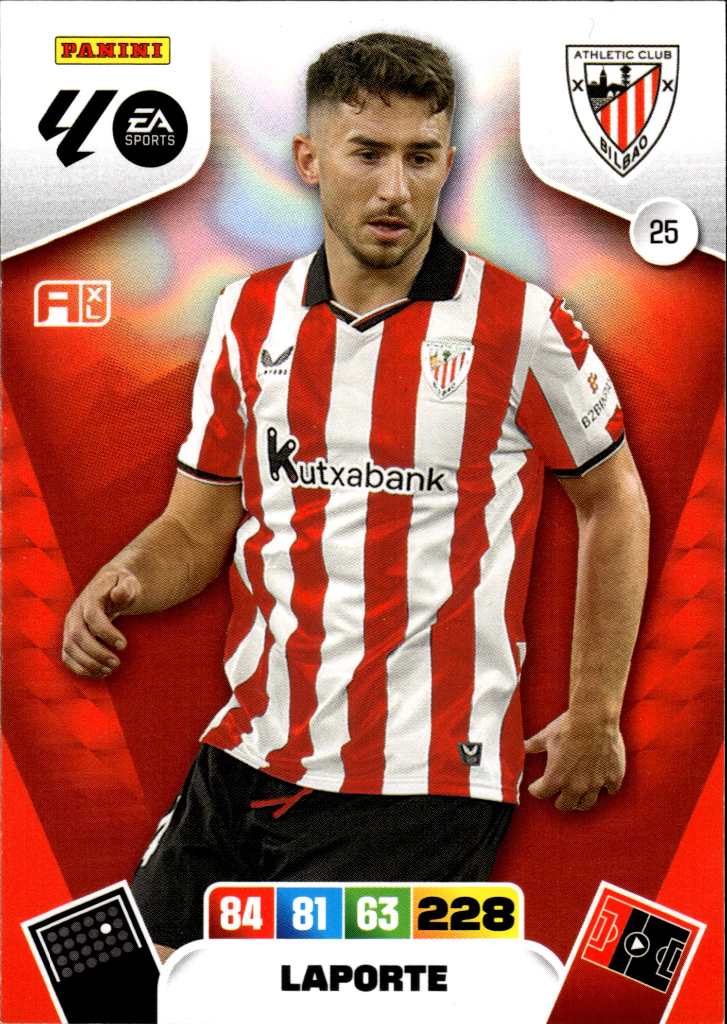 Aymeric Laporte - Panini Adrenalyn XL LaLiga Base Set 2025-26, Nr. 25 (Art.-Nr. SG109248)