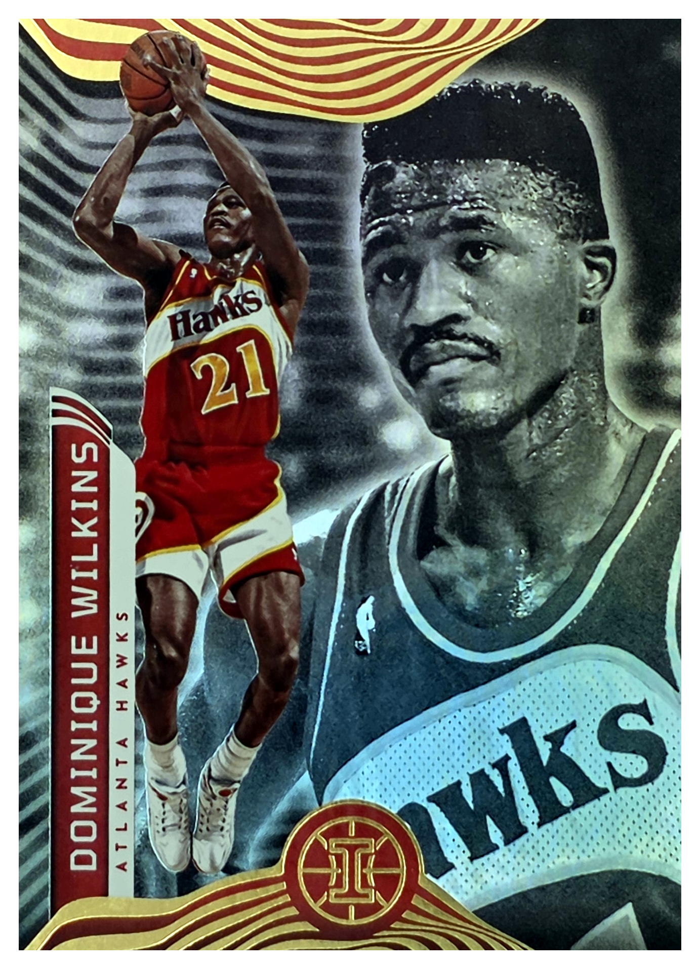 Dominique Wilkins - Panini Illusions Base Set 2021-22, Nr. 140 (Art.-Nr. SG104102)