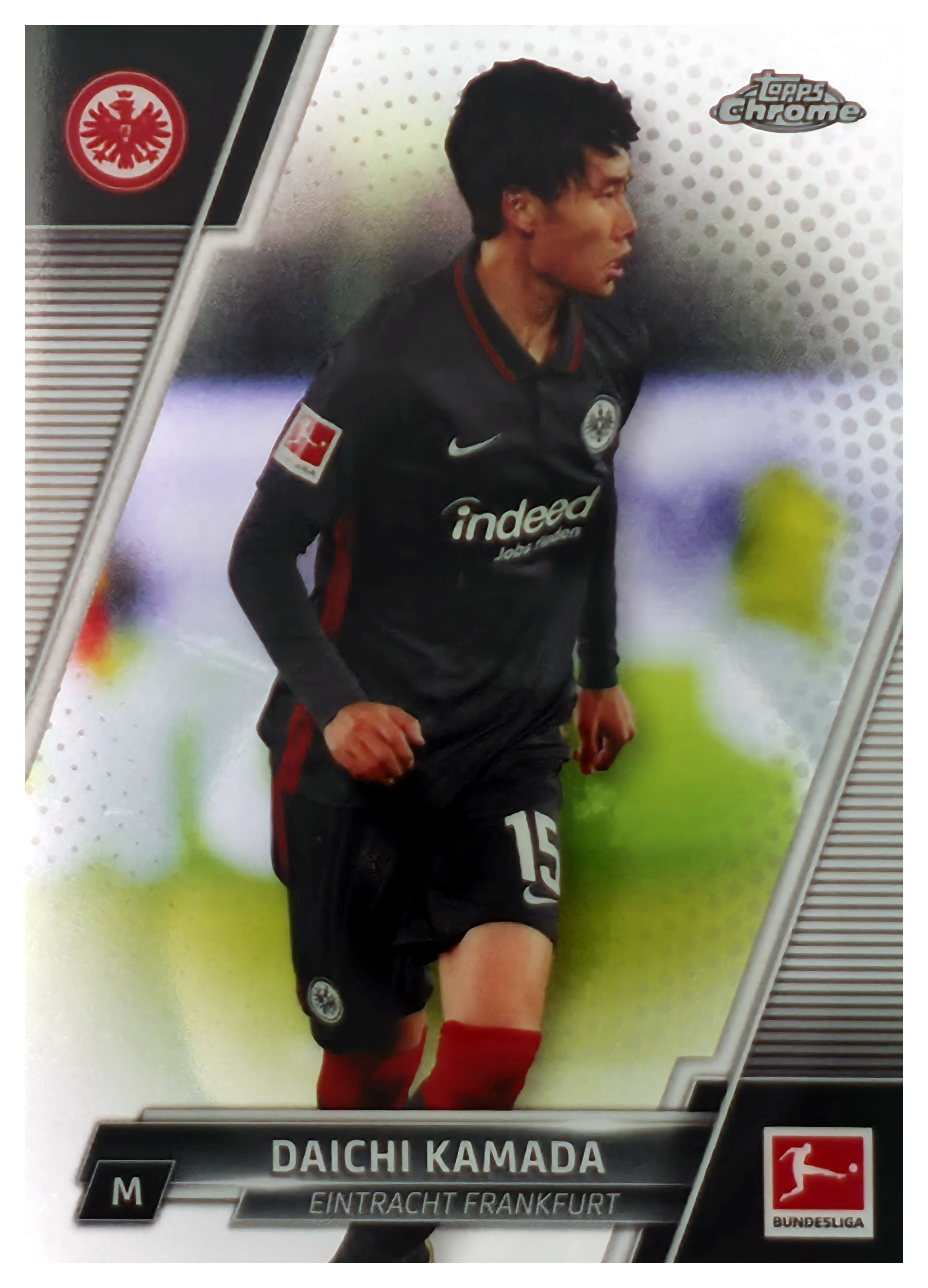 Daichi Kamada - Topps Chrome Bundesliga Base Set 2021-22, Nr. 39 (Art.-Nr. SG110973)
