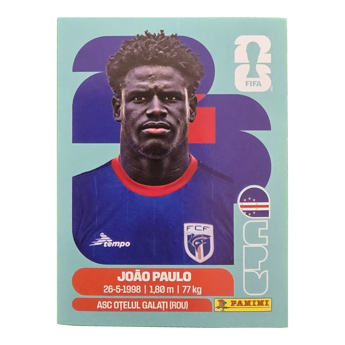 Joao Paulo - Kap Verde, FIFA WM 2026, Nr. CPV8