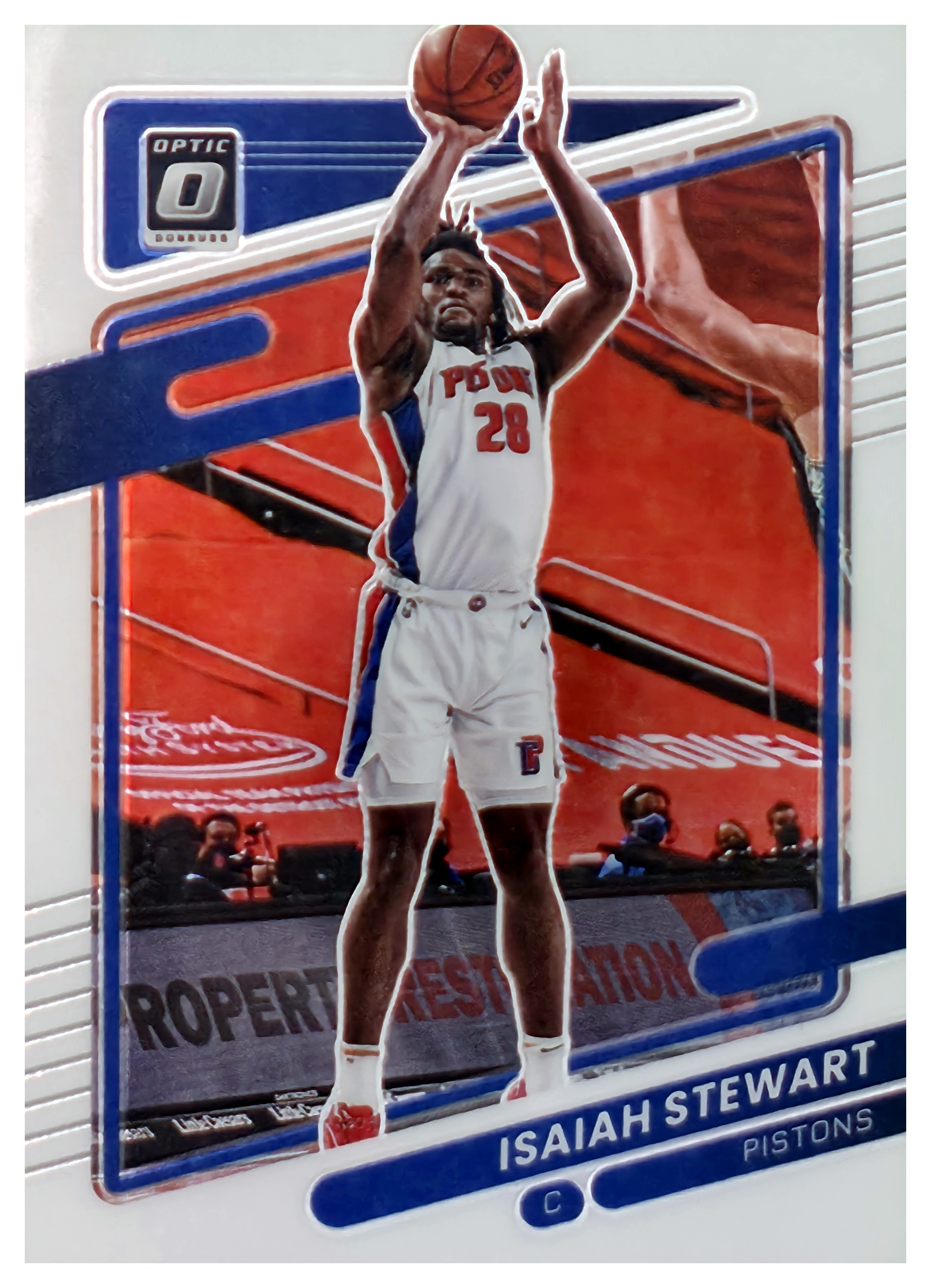 Isaiah Stewart - Panini Donruss Optic Base Set 2021-22, Nr. 12 (Art.-Nr. SG106876)