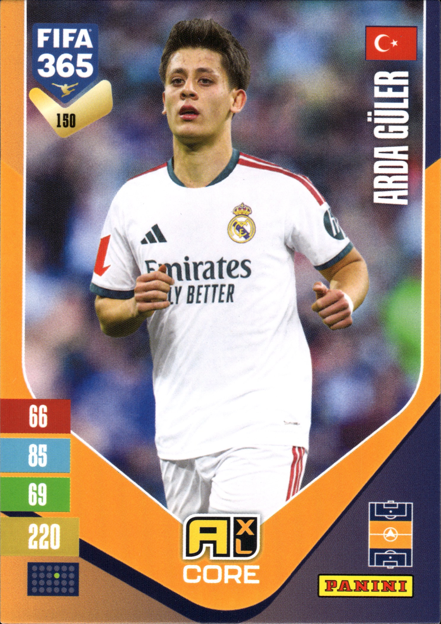 Arda Güler - Panini Adrenalyn XL FIFA 365 Base Set 2026-27, Nr. 150 (Art.-Nr. SG110109)