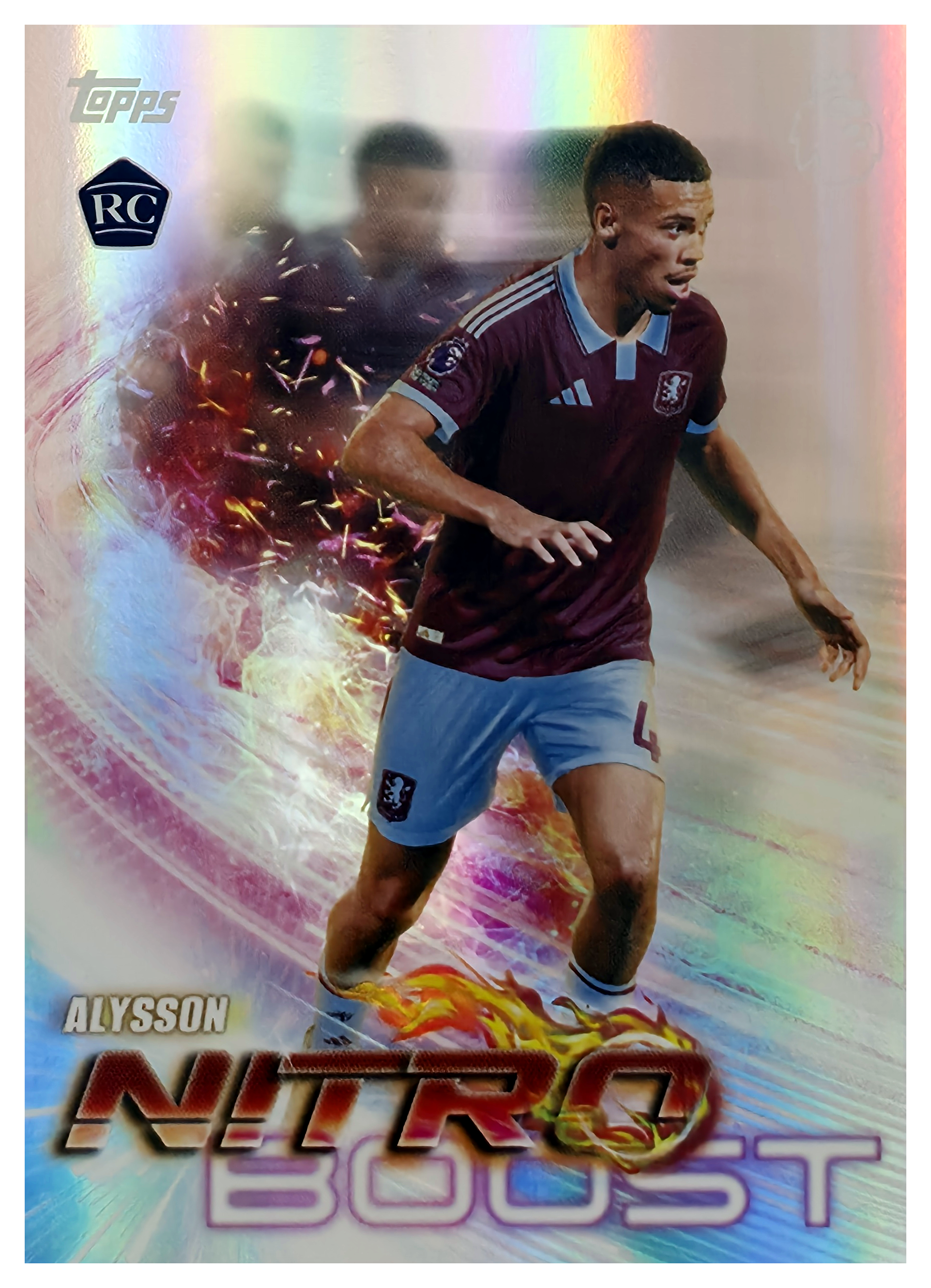 Alysson - Topps Flagship Premier League Nitro Boost 2026-27, Nr. NB 3 – Rookie Card, Insert (Art.-Nr. SG105114)