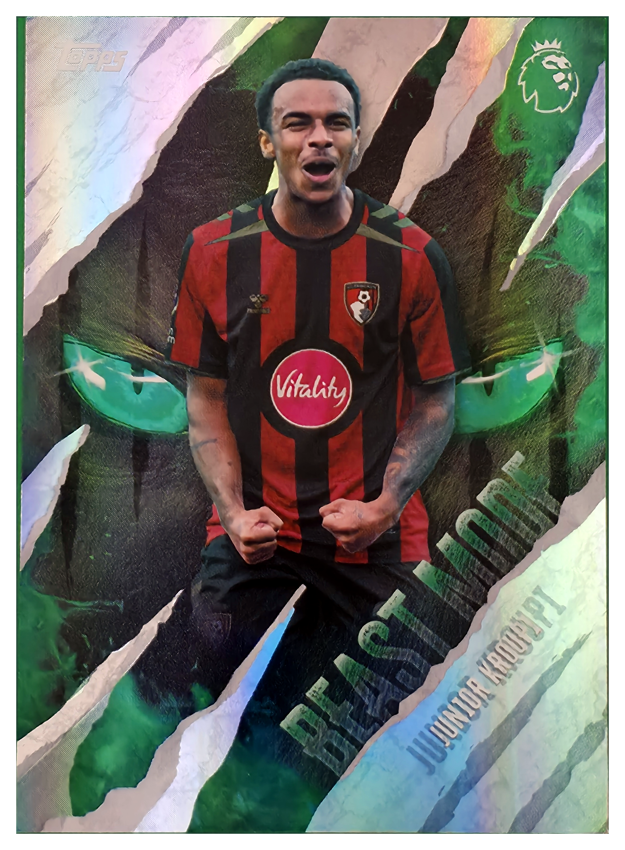 Junior Kroupi - Topps Flagship Premier League Beast Mode 2026-27, Nr. BM 5 – Insert (Art.-Nr. SG105228)