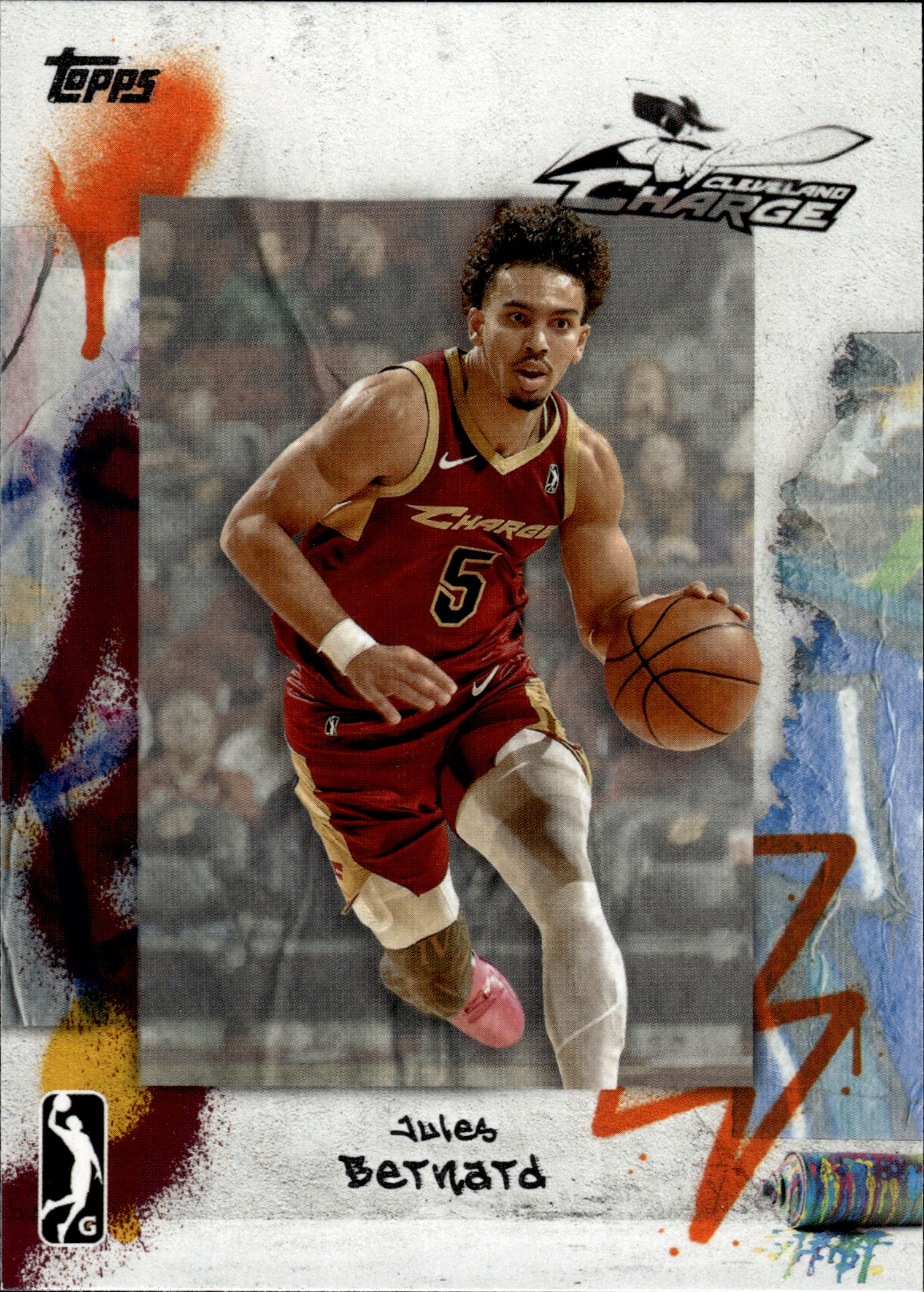 Jules Bernard - Topps G League Base Set 2024-25, Nr. 17 (Art.-Nr. SG111062)