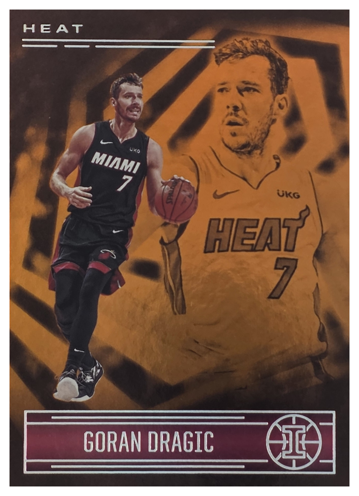 Goran Dragic - Panini Illusions Base Set 2020-21, Nr. 2 – Trophy Collection Orange (Art.-Nr. SG104519)