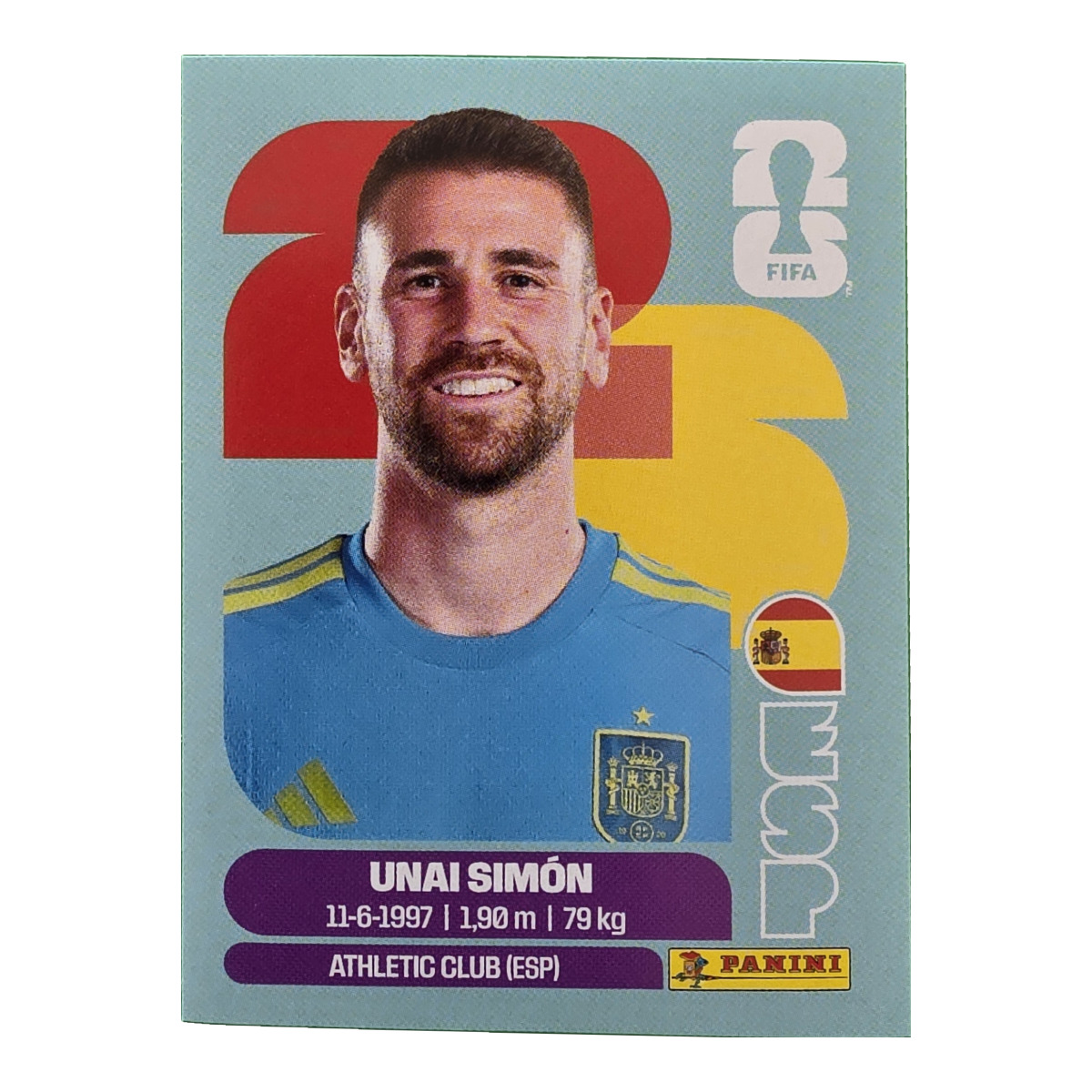 Unai Simon - Spanien, FIFA WM 2026, Nr. ESP2