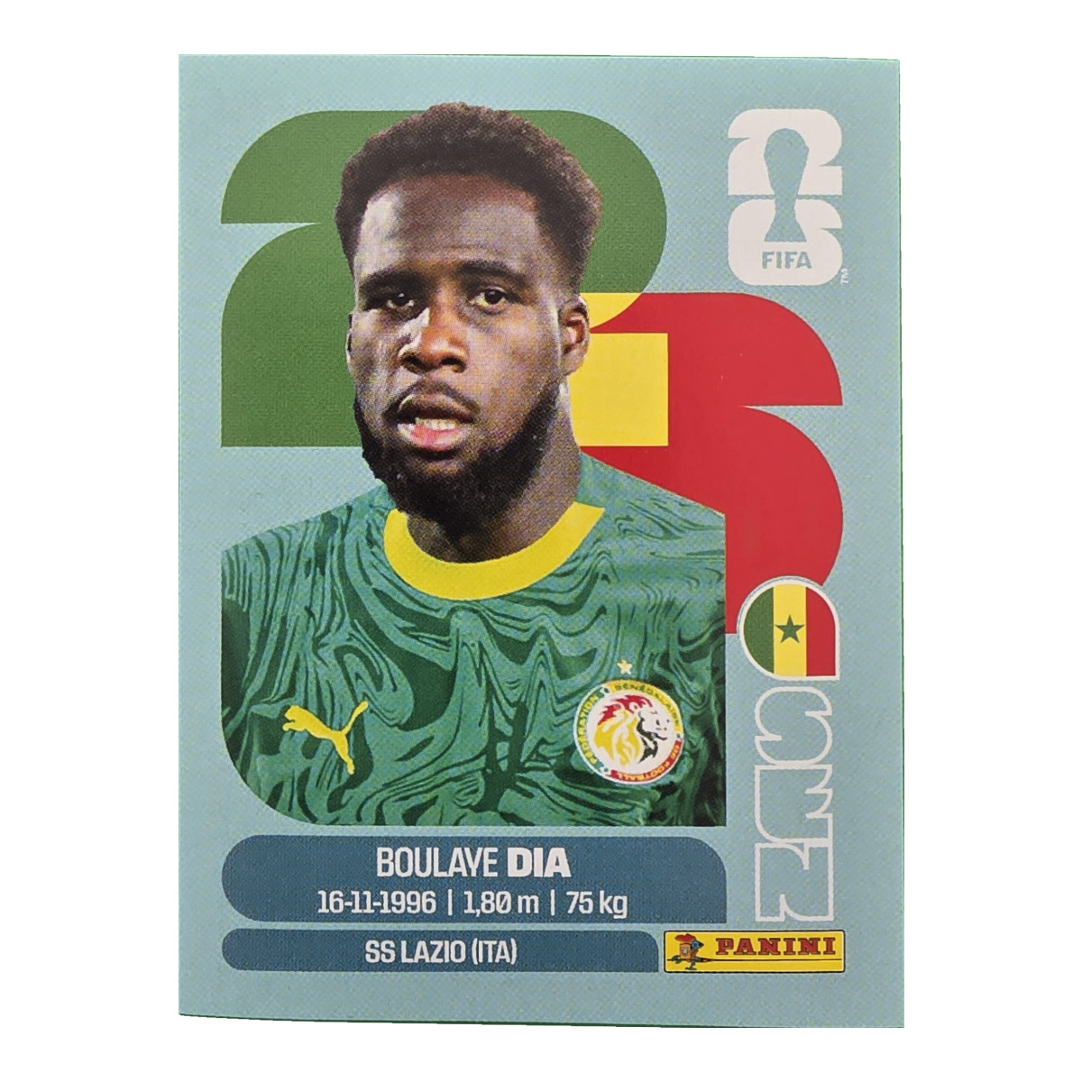 Boulaye Dia - Senegal, FIFA WM 2026, Nr. SEN17