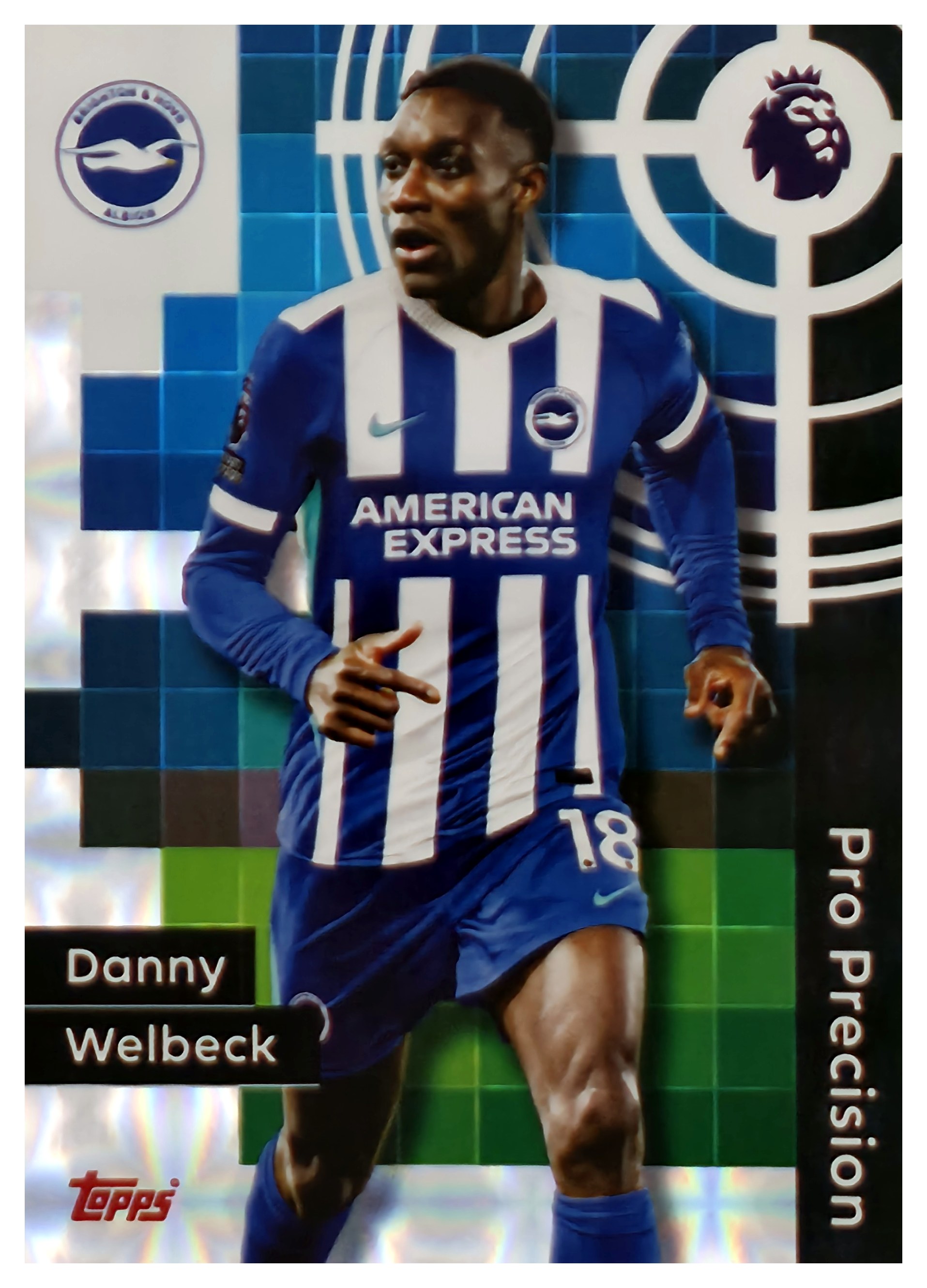Danny Welbeck - Topps Match Attax Premier League Pro Precision 2025-26, Nr. 405 (Art.-Nr. SG108236)
