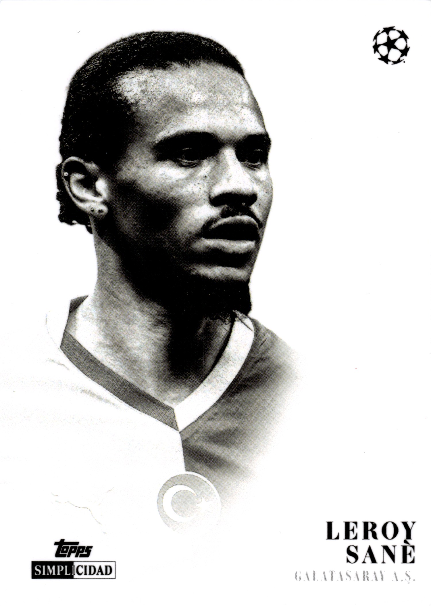Leroy Sané - Topps Simplicidad UEFA Club Competitions Estrellas Internacionales 2025-26 (Art.-Nr. SG107840)