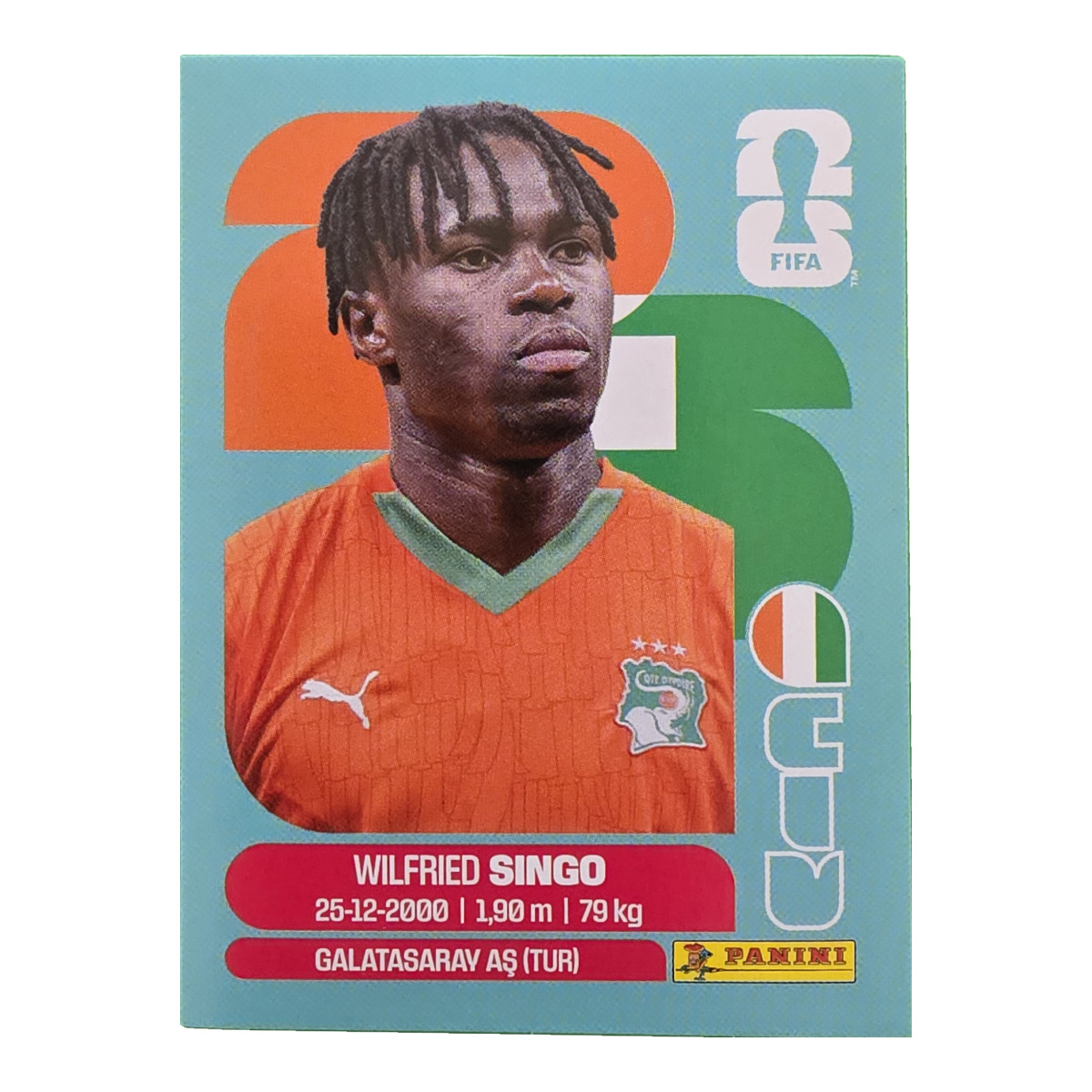 Wilfried Singo - Elfenbeinküste, FIFA WM 2026, Nr. CIV4