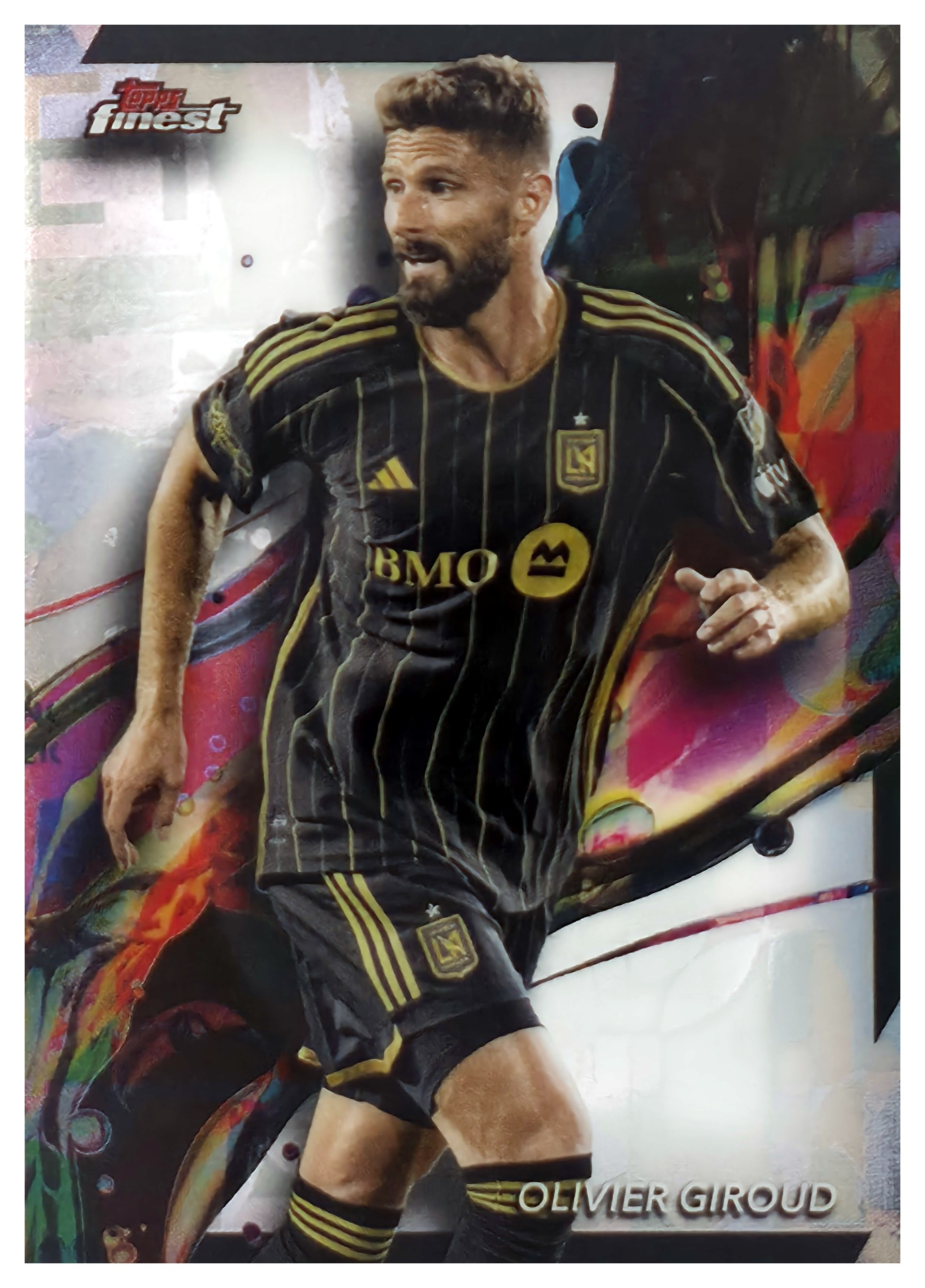 Olivier Giroud - Topps Finest MLS Base Set 2024, Nr. 12 (Art.-Nr. SG108159)