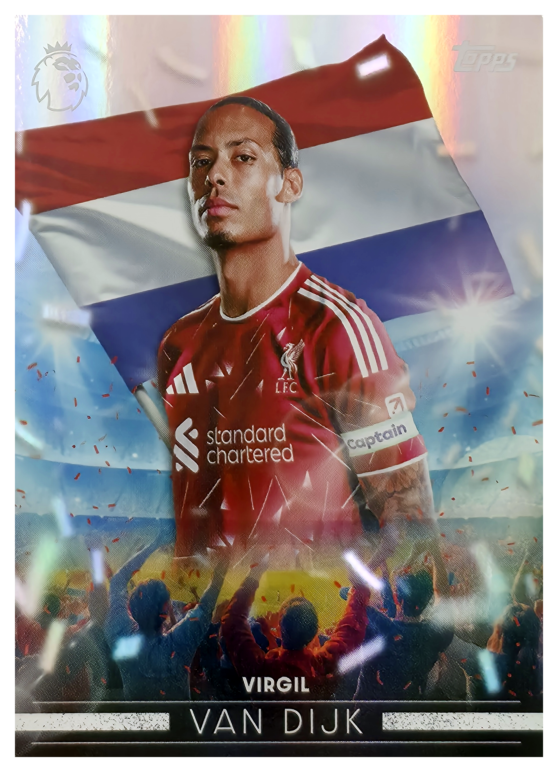Virgil van Dijk - Topps Flagship Premier League Flying the Flag 2026-27, Nr. FF 16 – Insert (Art.-Nr. SG105168)