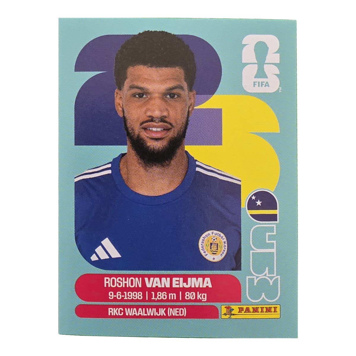 Roshon Van Eijma - Curaçao, FIFA WM 2026, Nr. CUW7