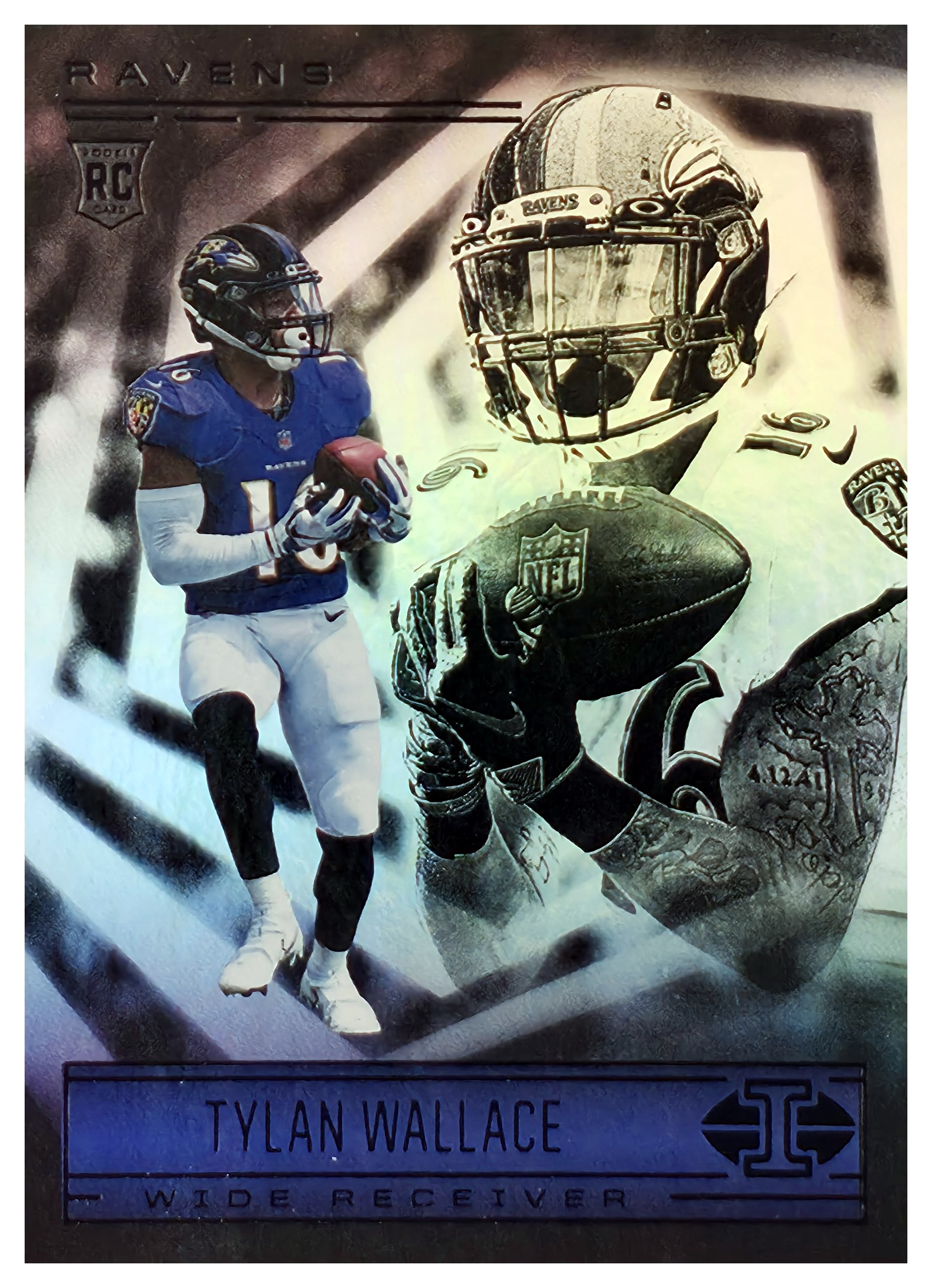 Tylan Wallace - Panini Illusions Base Set 2021, Nr. 84 – Rookie Card (Art.-Nr. SG106687)