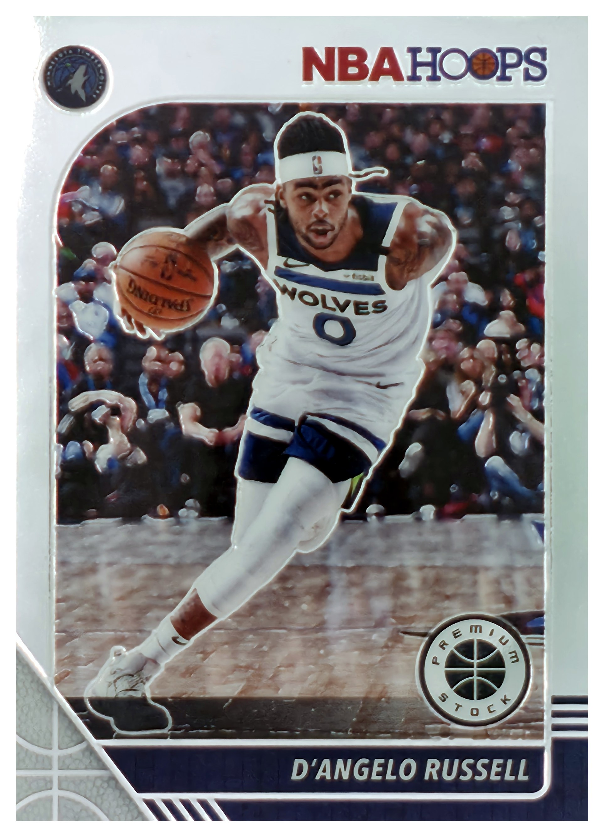 D'Angelo Russell - Panini Hoops Premium Stock Base Set 2019-20, Nr. 18 (Art.-Nr. SG107033)