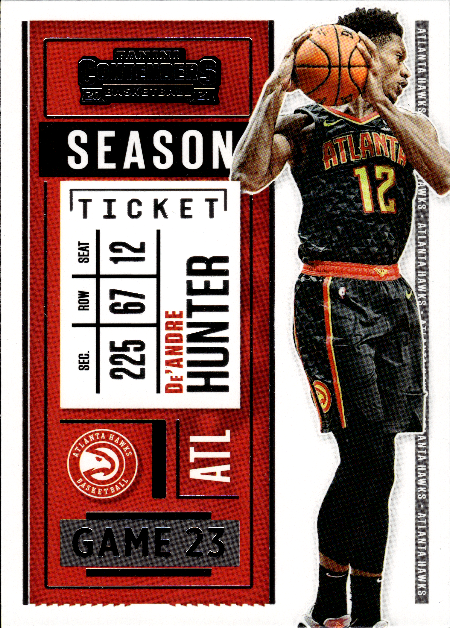 De'Andre Hunter - Panini Contenders Season Ticket 2020-21, Nr. 24 (Art.-Nr. SG103782)