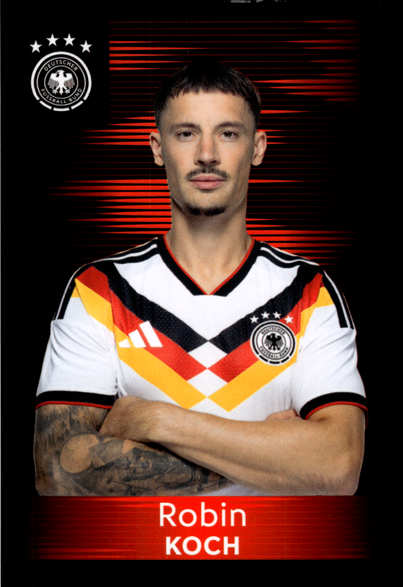 Robin Koch - Panini FIFA World Cup DFB-Sammelkarten 2026, Nr. 36 (Art.-Nr. SG102462)