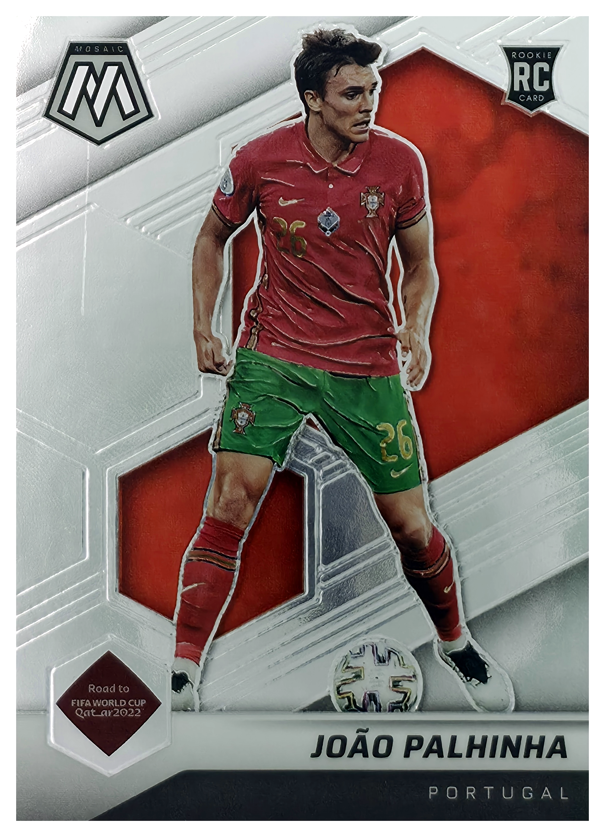 João Palhinha - Panini Mosaic FIFA Road to World Cup Base Set 2021-22, Nr. 112 – Rookie Card (Art.-Nr. SG105915)