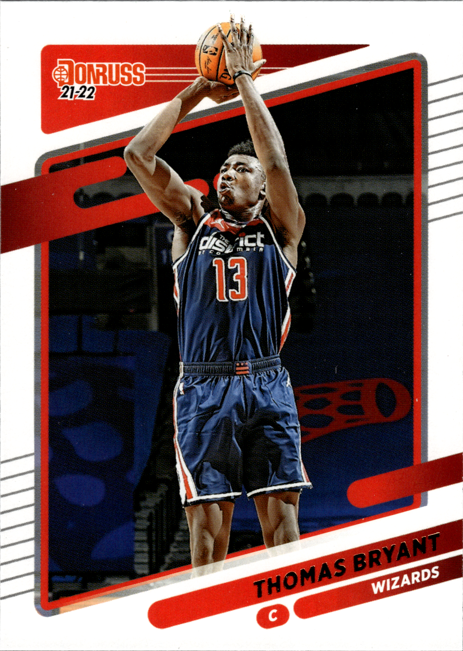 Thomas Bryant - Panini Donruss Base Set 2021-22, Nr. 7 (Art.-Nr. SG105618)