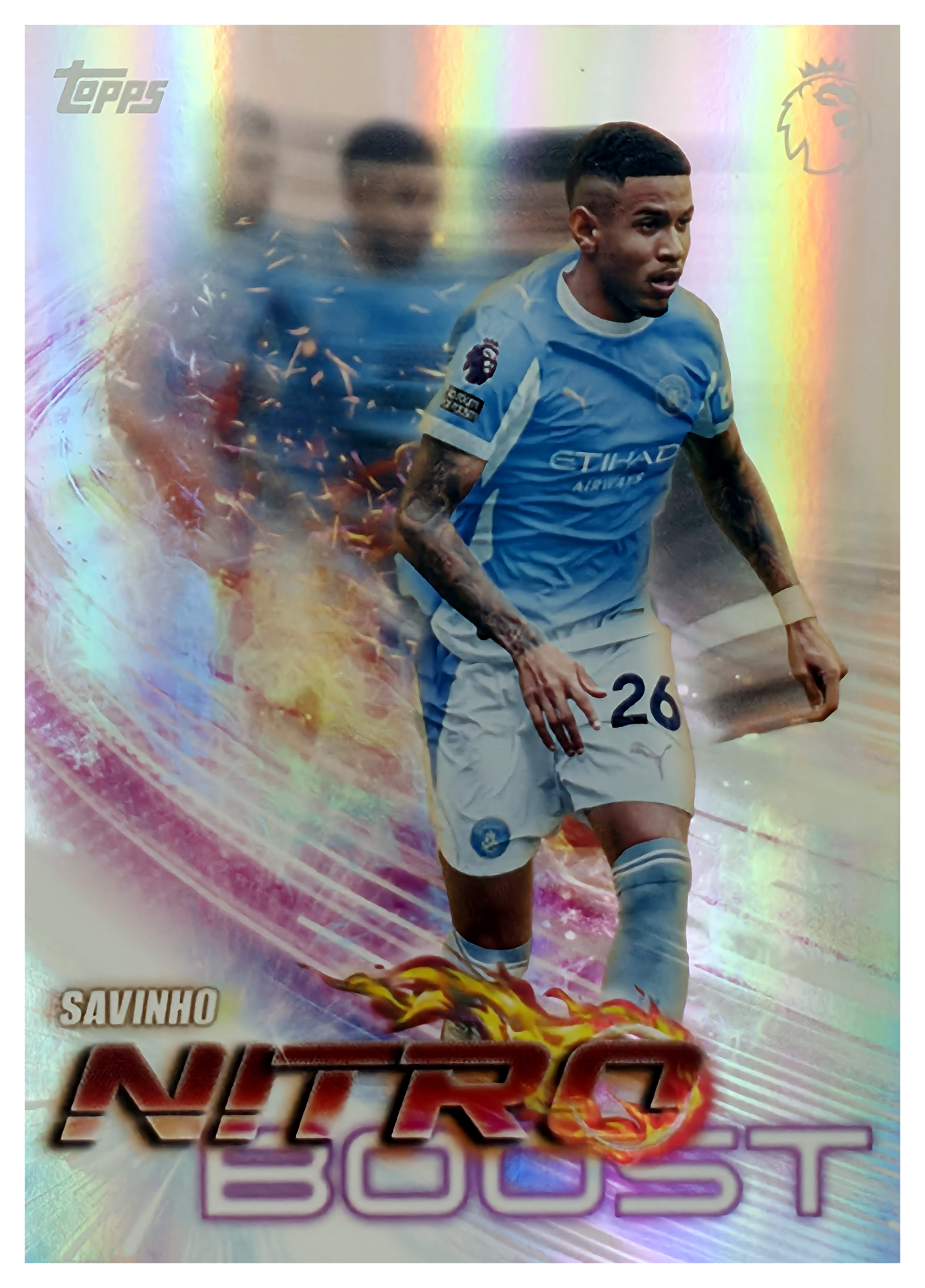 Savinho - Topps Flagship Premier League Nitro Boost 2026-27, Nr. NB 15 – Insert (Art.-Nr. SG105124)