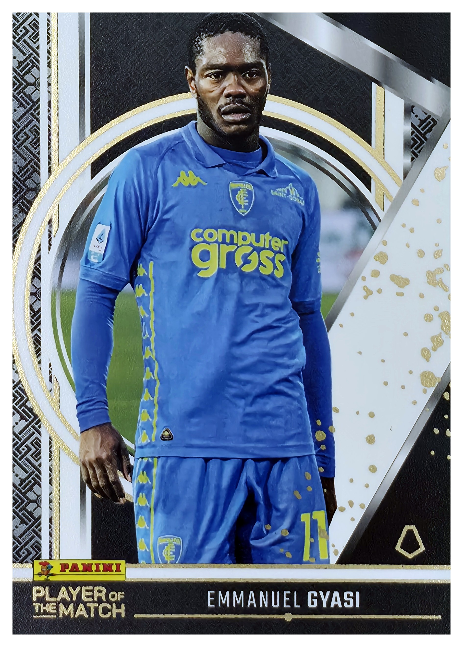 Emmanuel Gyasi - Panini Player of the Match Base Set 2024-25, Nr. 24 (Art.-Nr. SG110815)
