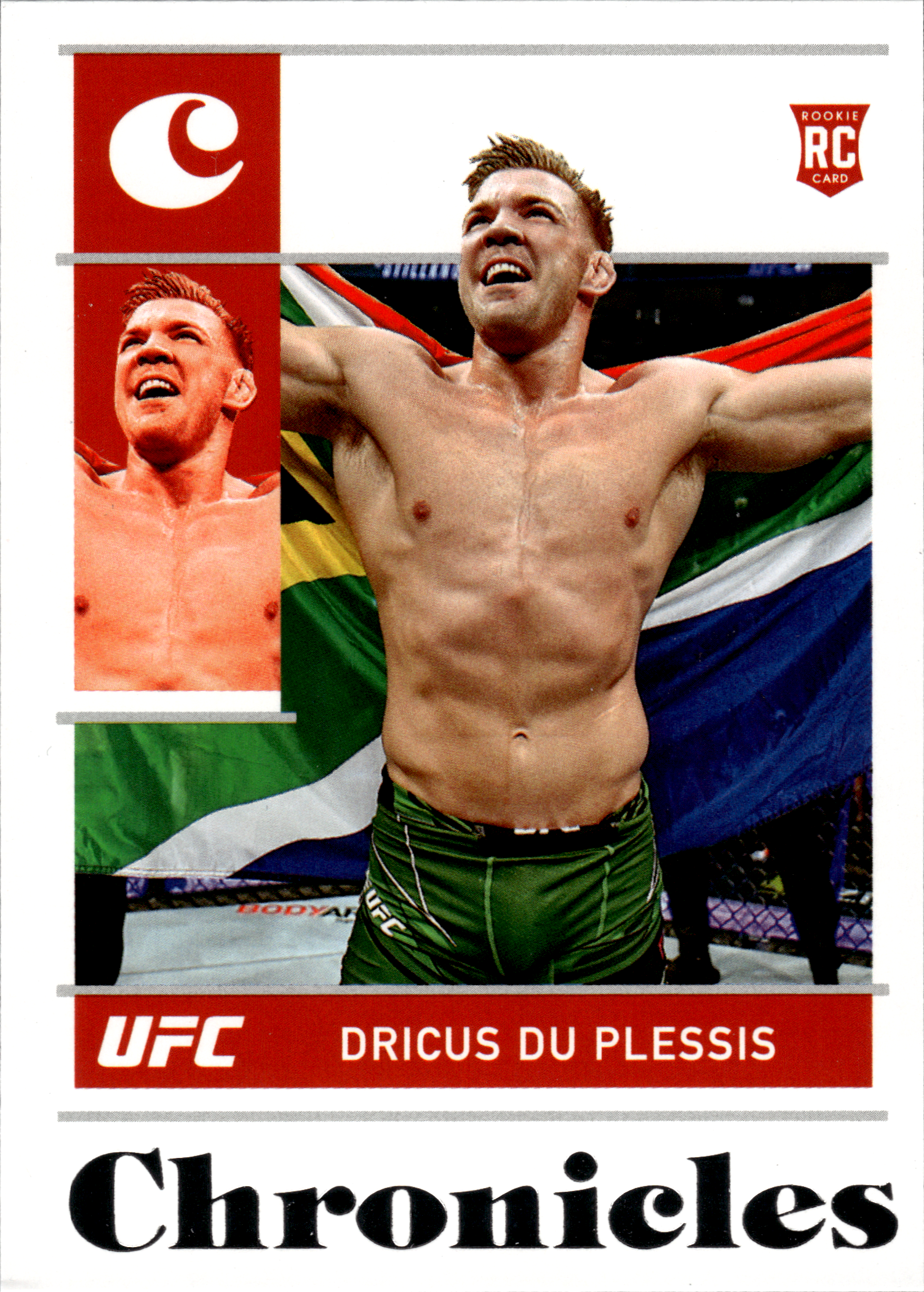 Dricus Du Plessis - Panini Chronicles UFC Base Set 2022, Nr. 79