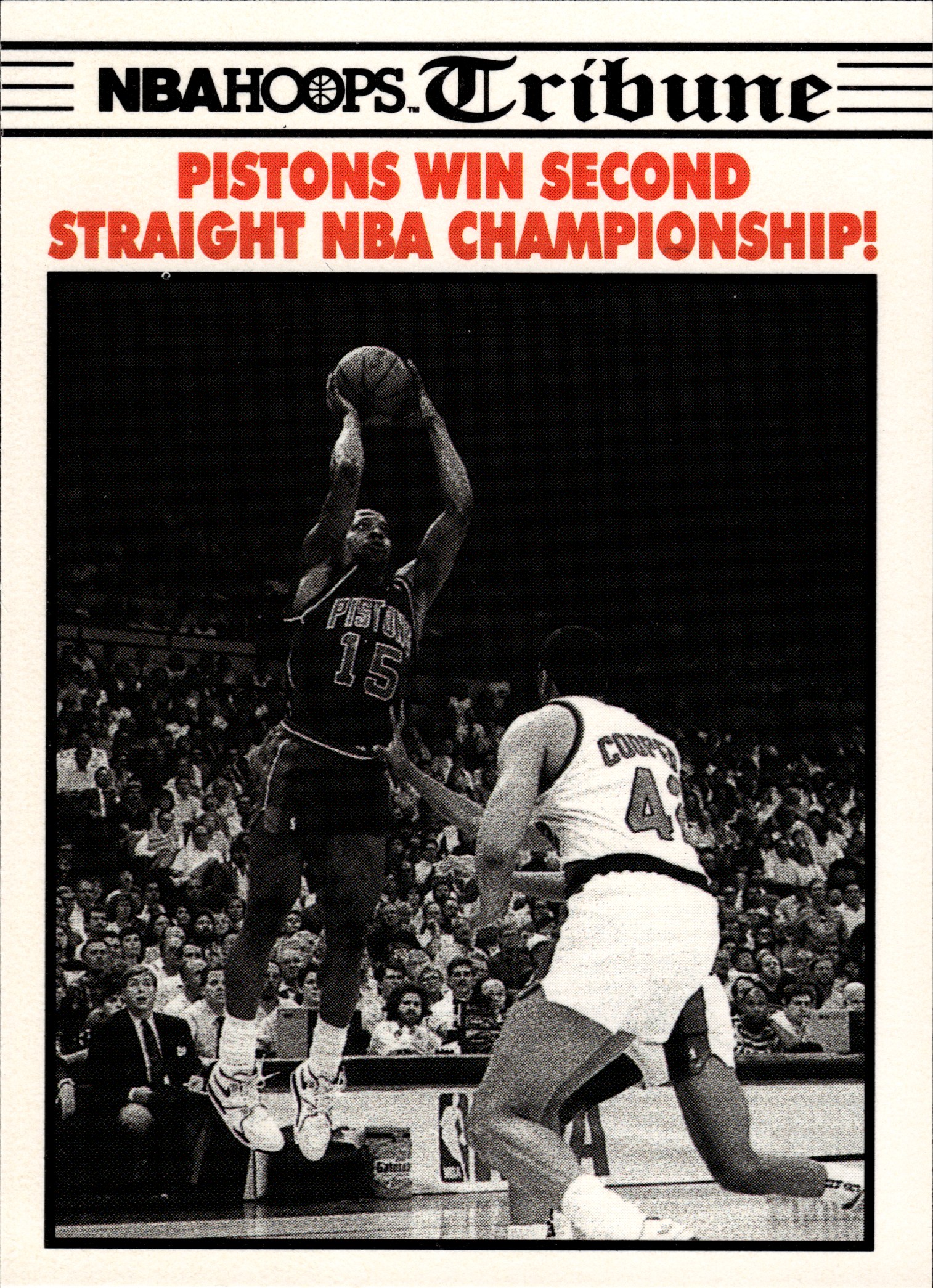 Detroit Pistons - NBA Hoops Tribune 1990-91, Nr. 341 (Art.-Nr. SG108538)