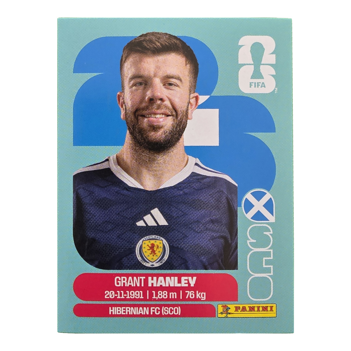 Grant Hanley - Schottland, FIFA WM 2026, Nr. SCO10