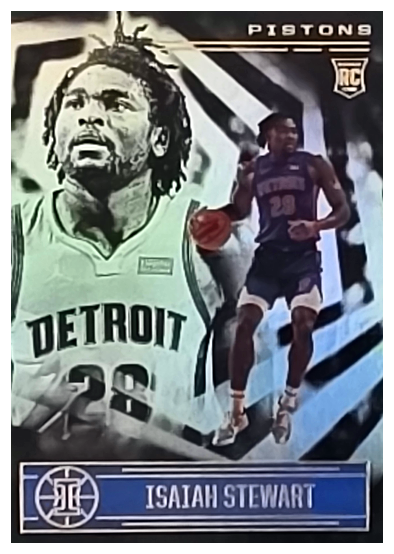 Isaiah Stewart - Panini Illusions Base Set 2020-21, Nr. 172 – Rookie Card (Art.-Nr. SG104496)