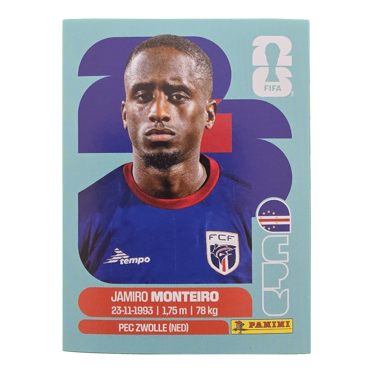 Jamiro Monteiro - Kap Verde, FIFA WM 2026, Nr. CPV12