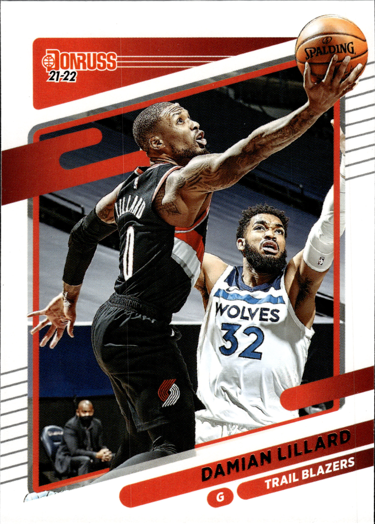 Damian Lillard - Panini Donruss Base Set 2021-22, Nr. 96 (Art.-Nr. SG105652)