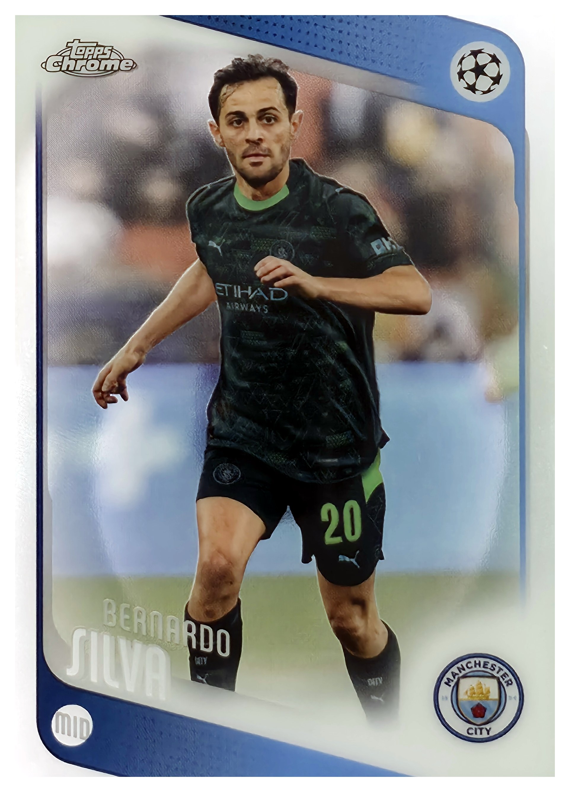 Bernardo Silva - Topps Chrome UEFA Club Competitions Base Set 2025-26, Nr. 2 (Art.-Nr. SG108114)