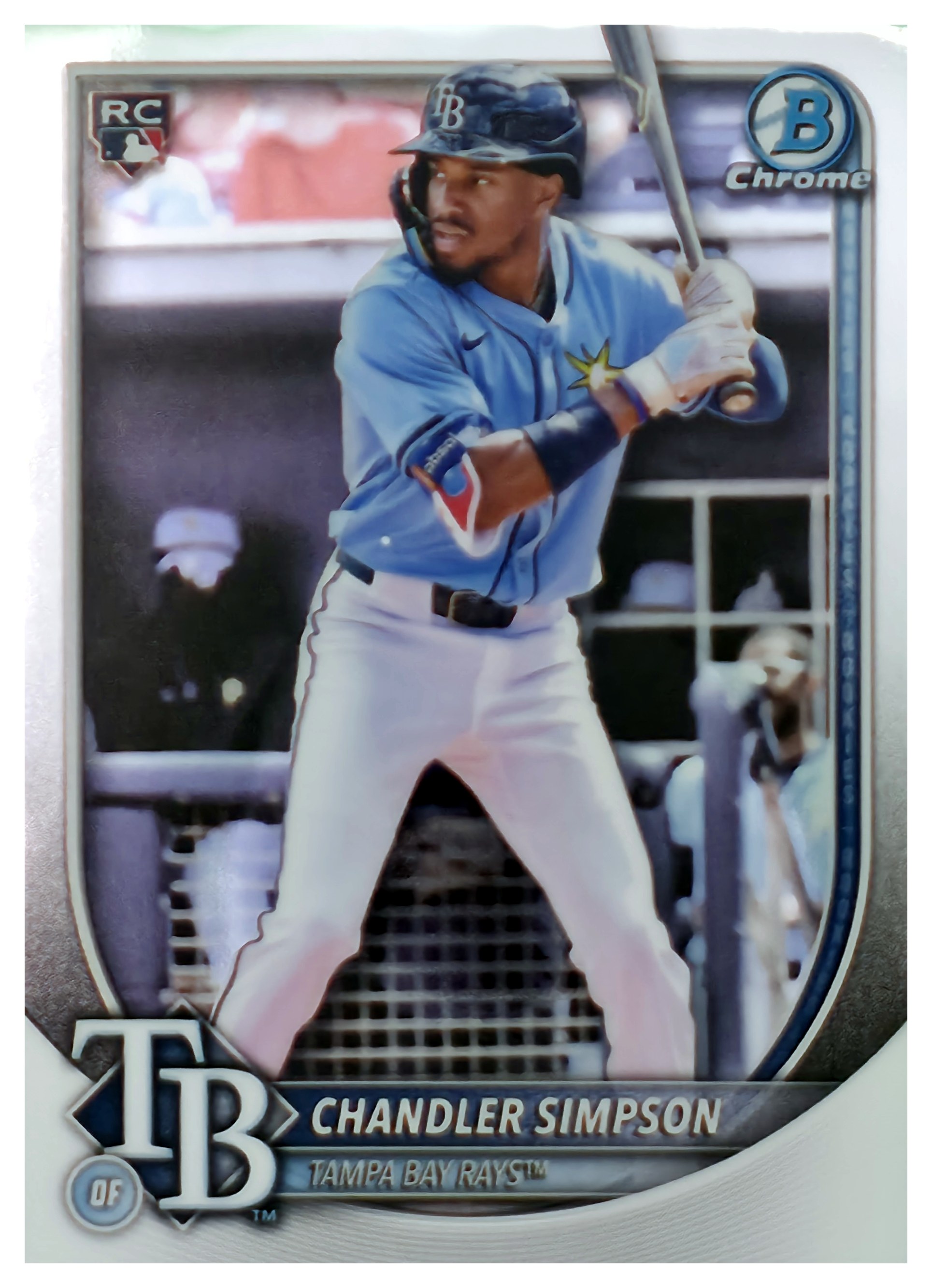 Chandler Simpson - Topps Bowman Chrome Base Set 2025, Nr. 18 – Rookie Card (Art.-Nr. SG108919)