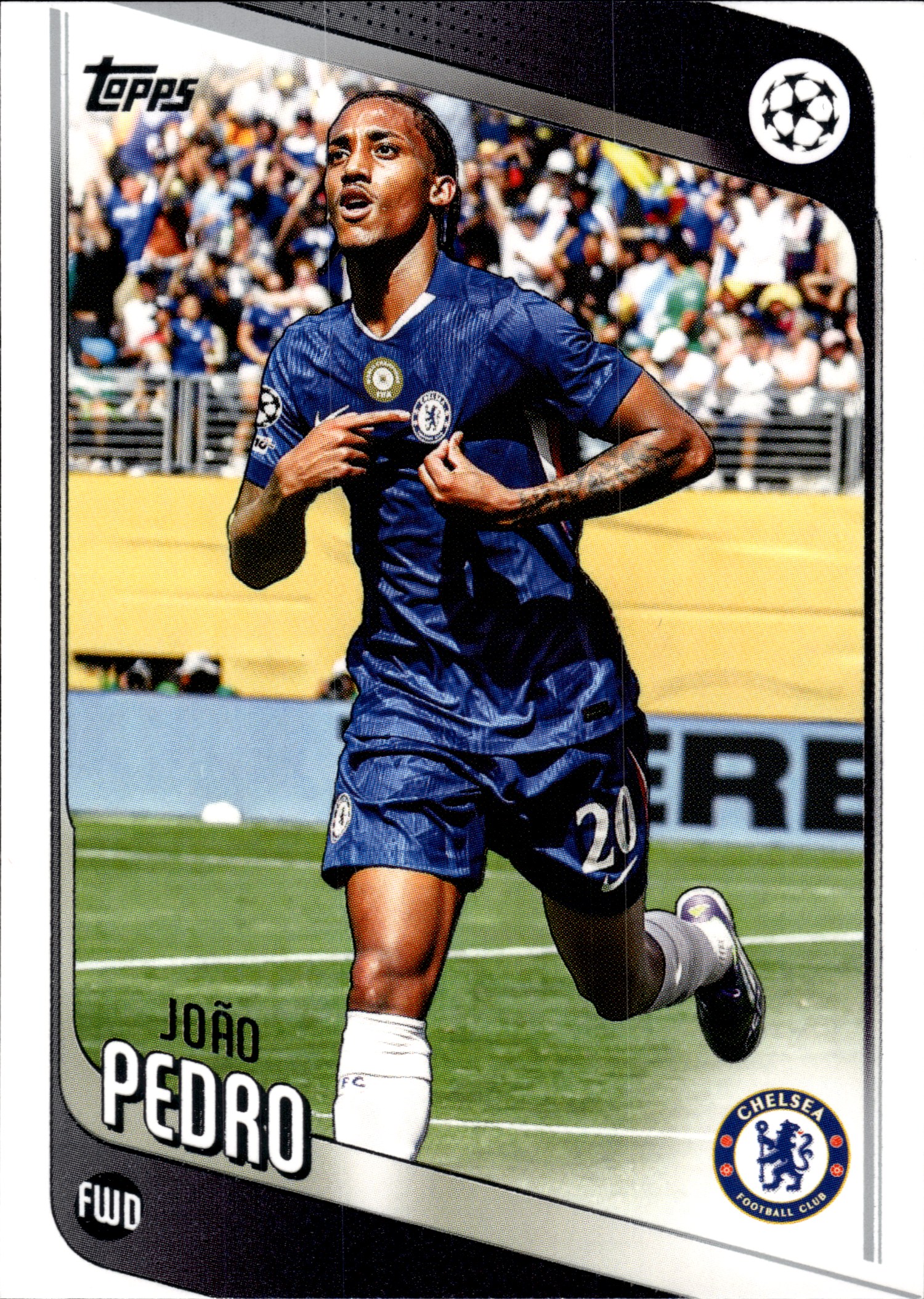 João Pedro - Topps UEFA Club Competitions Base Set 2025-26, Nr. 184 (Art.-Nr. SG109261)