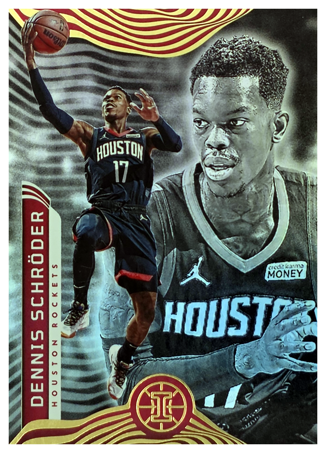 Dennis Schröder - Panini Illusions Base Set 2021-22, Nr. 78 (Art.-Nr. SG104107)