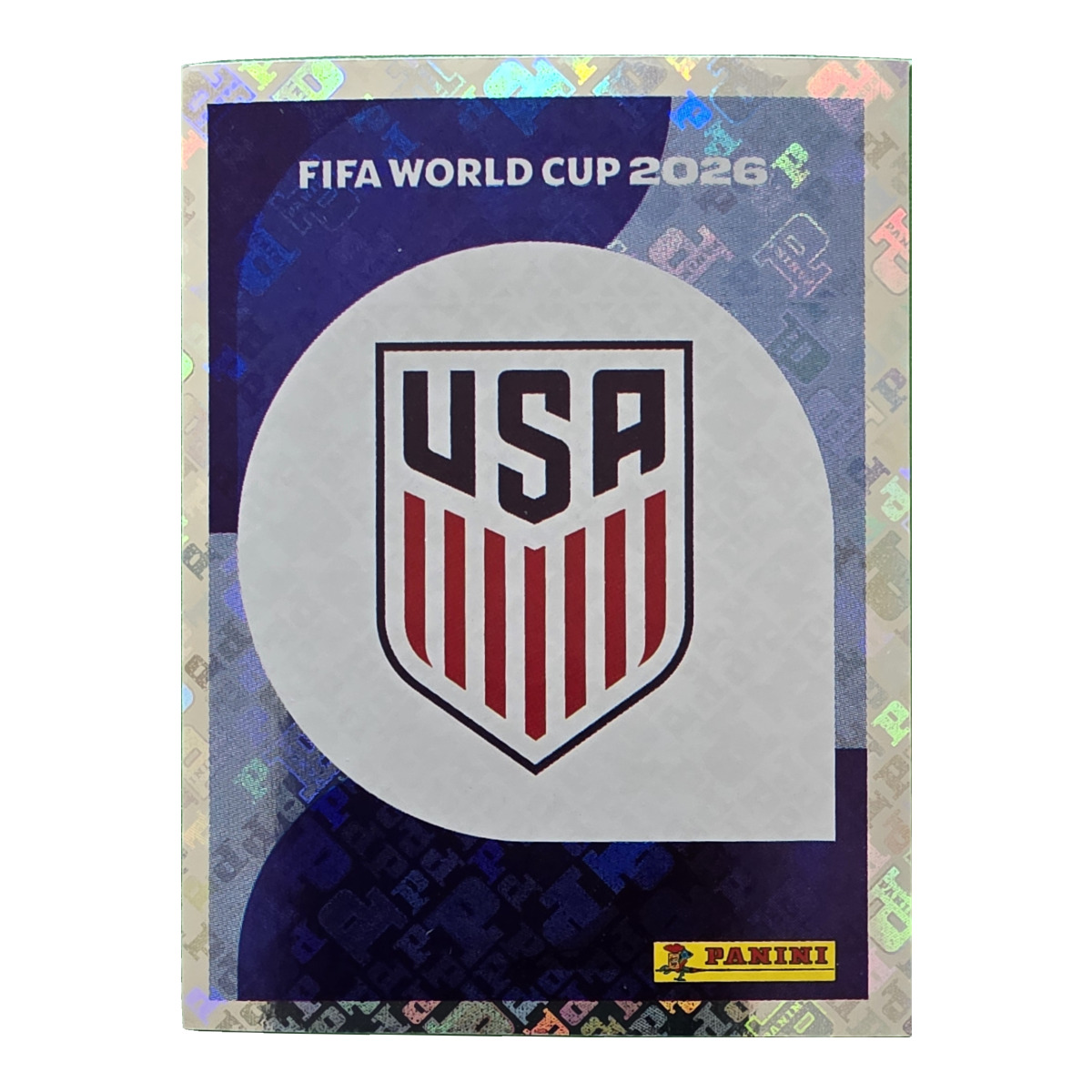 Emblem - USA, FIFA WM 2026, Nr. USA1 – Glitzer-Optik