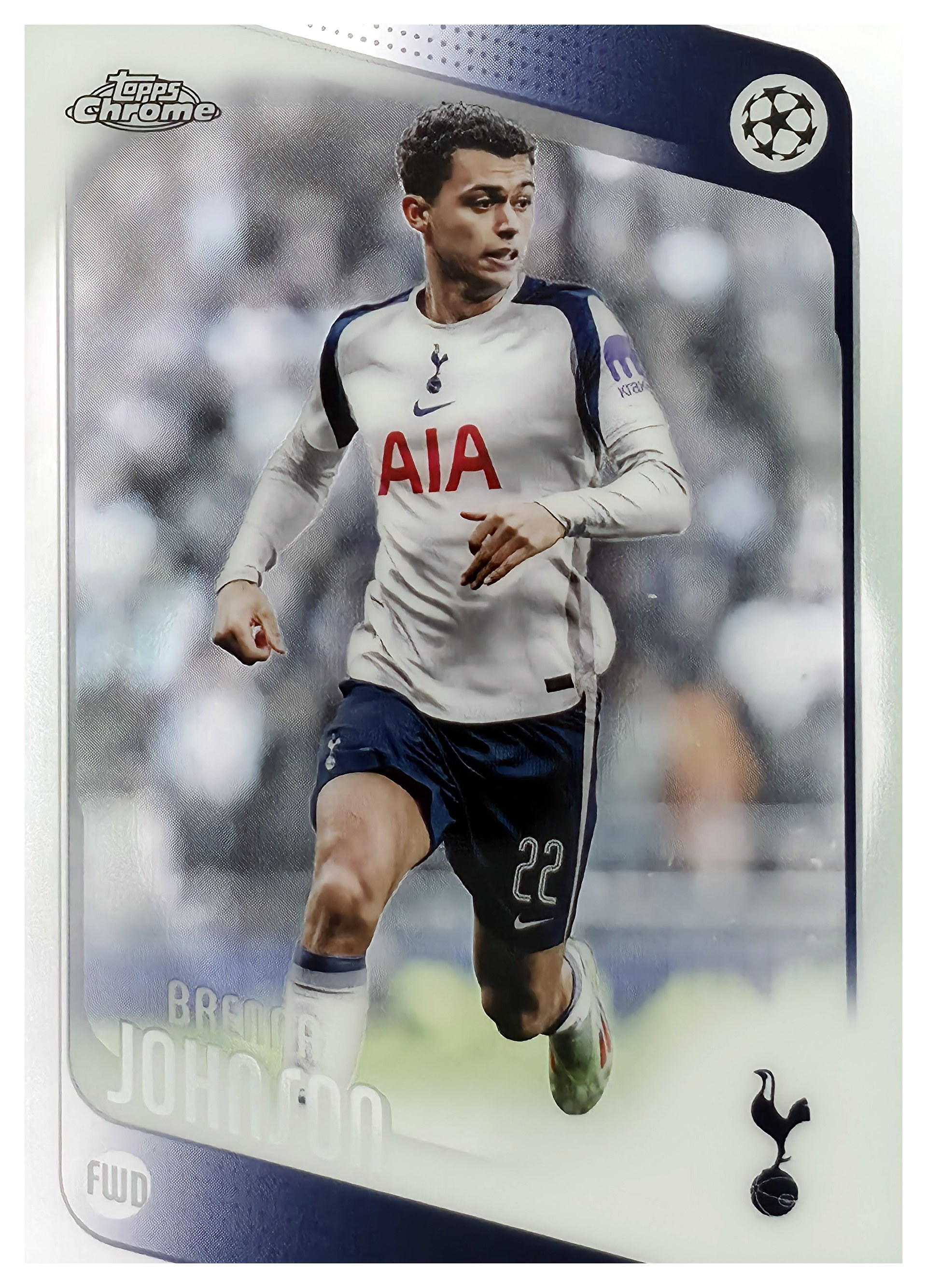 Brennan Johnson - Topps Chrome UEFA Club Competitions Base Set 2025-26, Nr. 18 (Art.-Nr. SG108099)